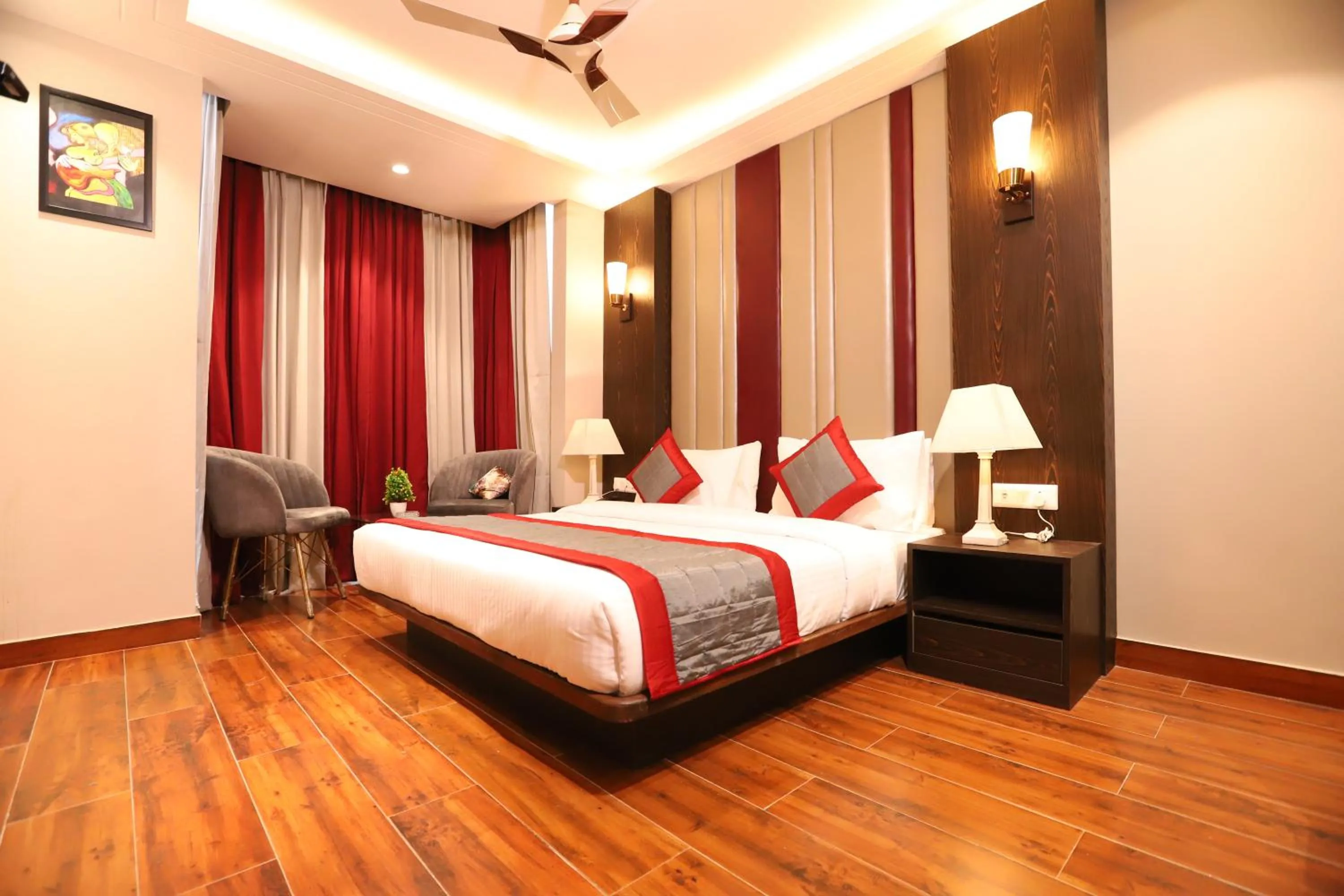 Bedroom, Bed in Hotel The Magic Tree - Paharganj New Delhi