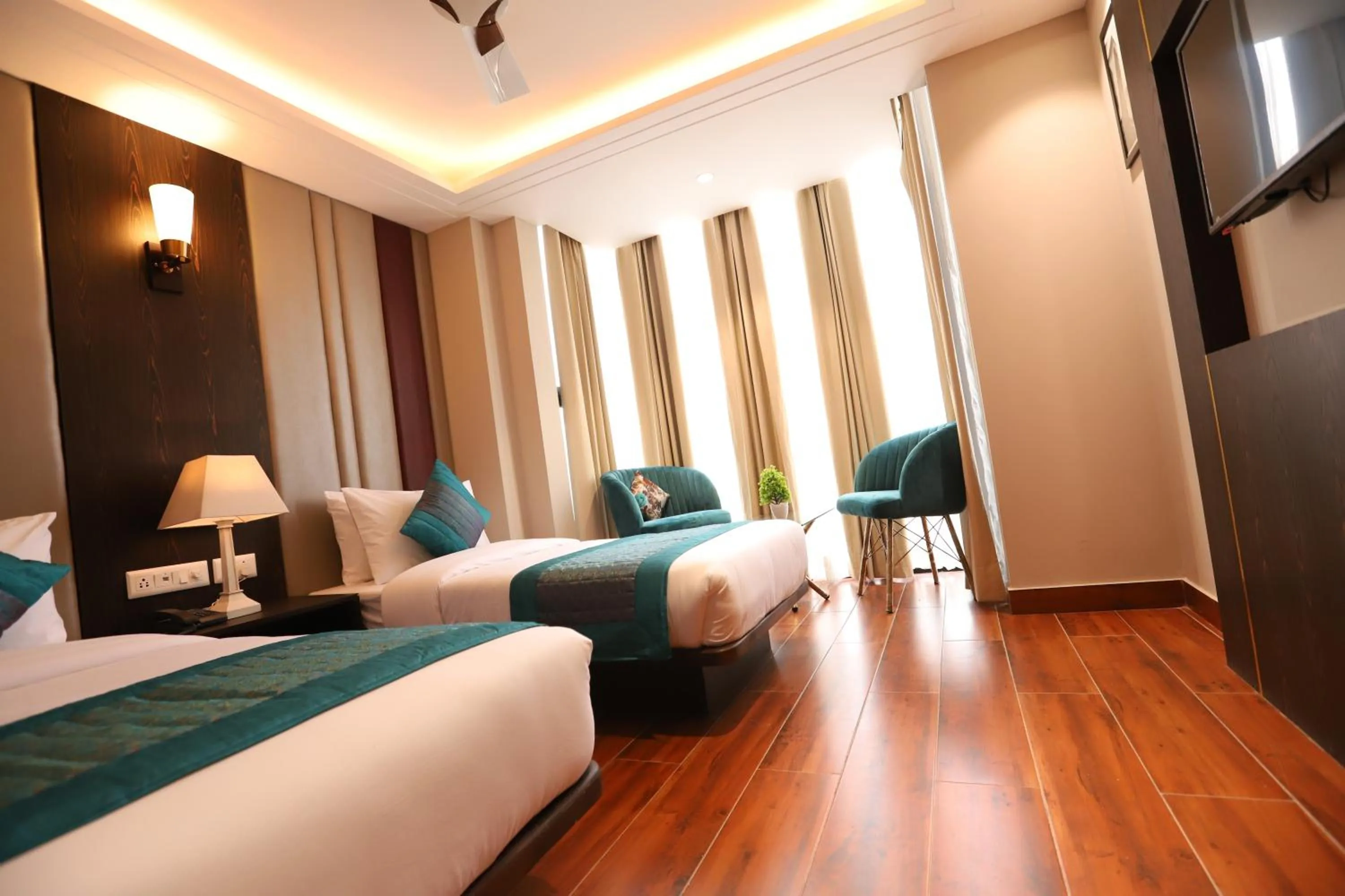 Bedroom, Bed in Hotel The Magic Tree - Paharganj New Delhi