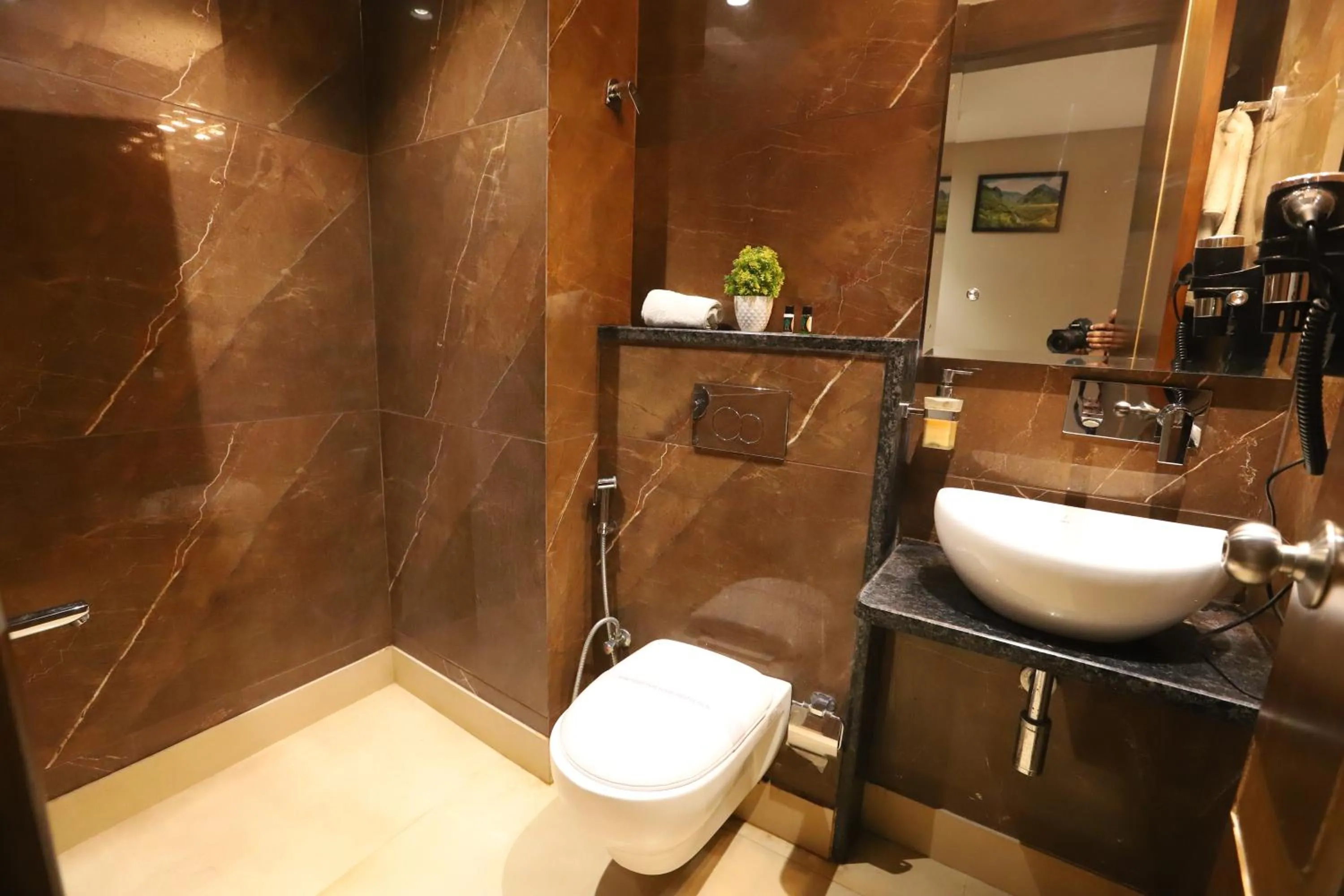 Shower in Hotel The Magic Tree - Paharganj New Delhi