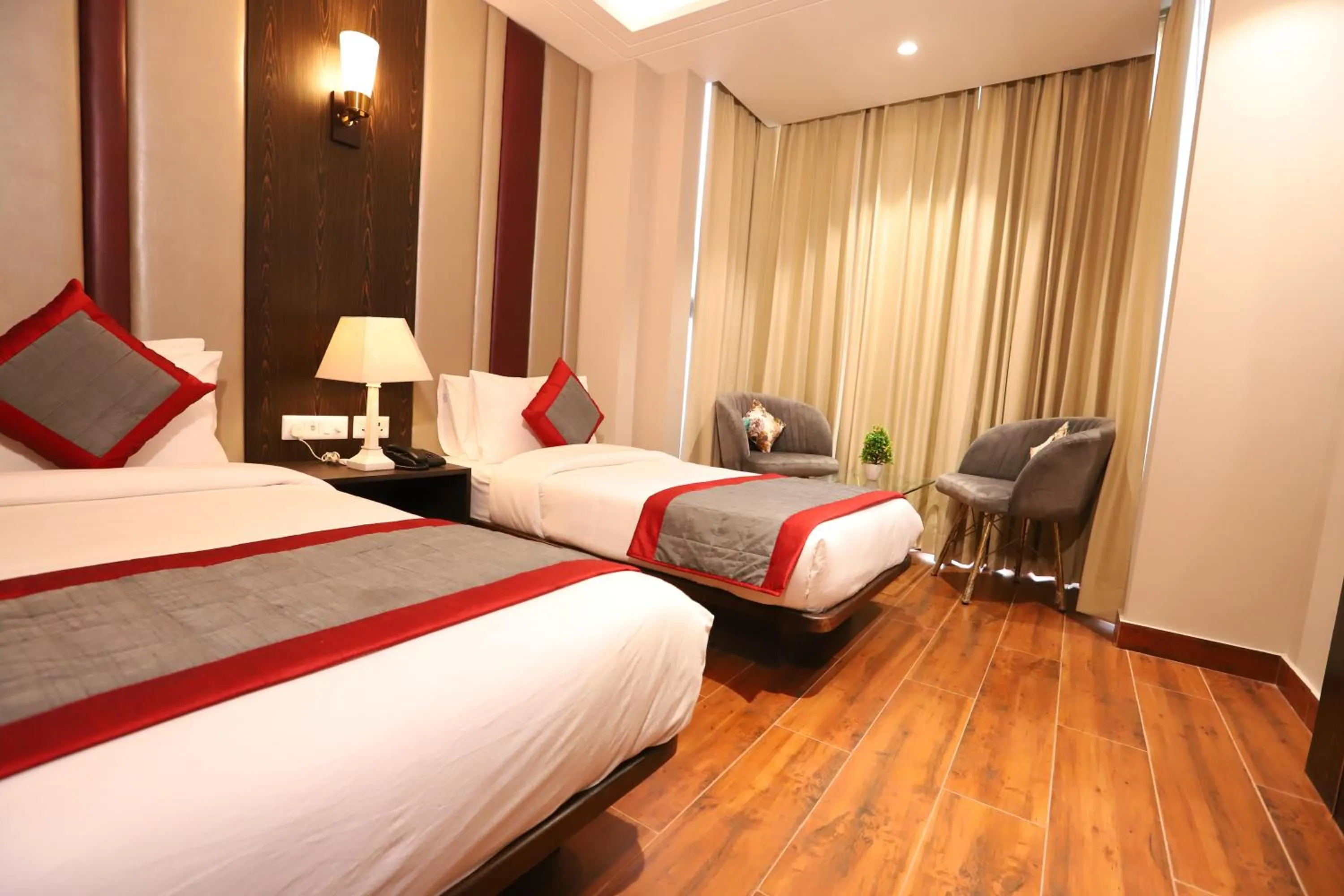 Bedroom, Bed in Hotel The Magic Tree - Paharganj New Delhi