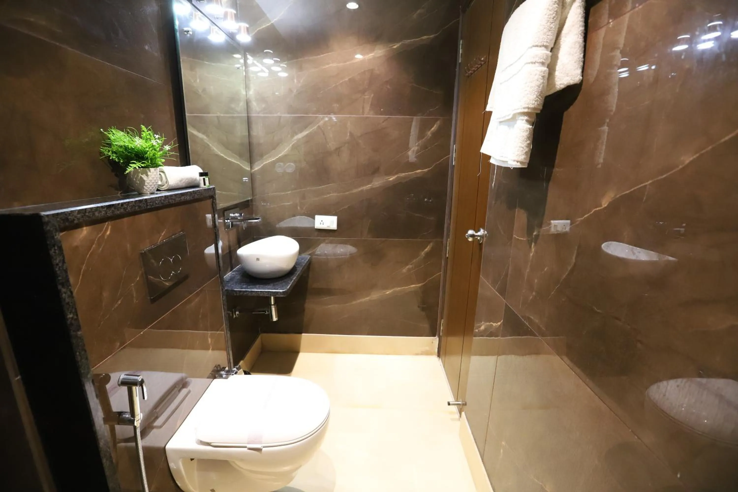 Bathroom in Hotel The Magic Tree - Paharganj New Delhi