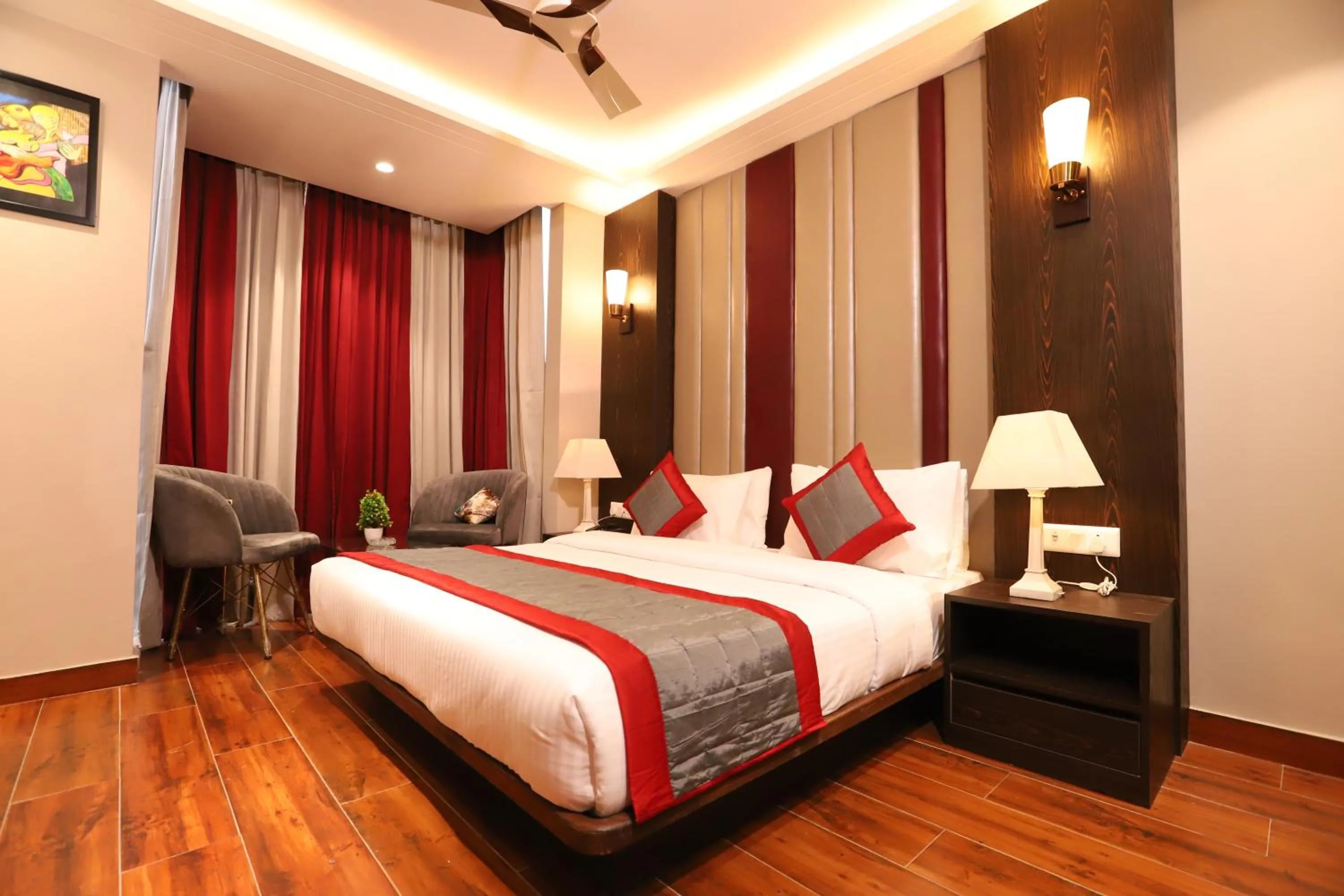 Bedroom, Bed in Hotel The Magic Tree - Paharganj New Delhi