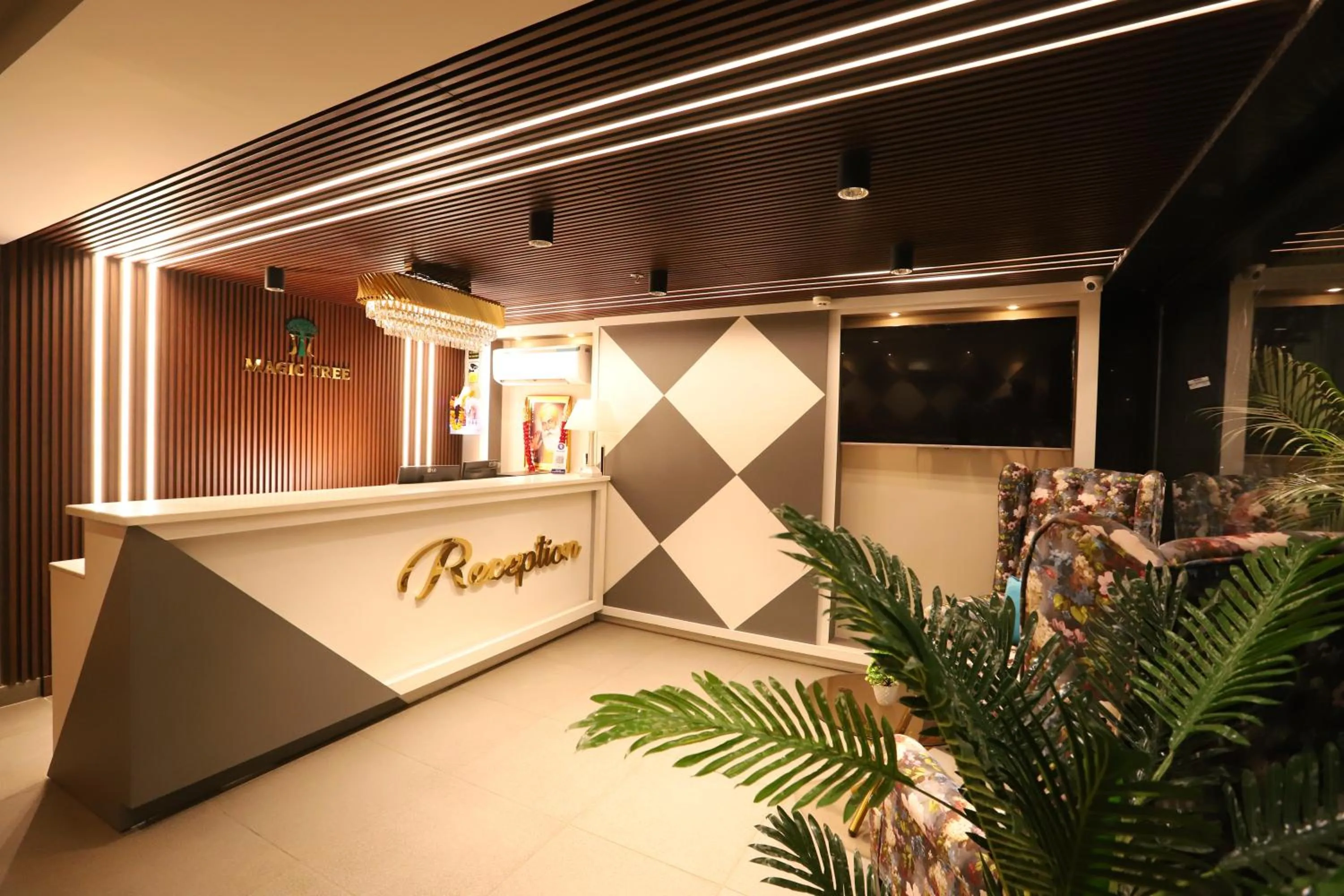 Lobby or reception in Hotel The Magic Tree - Paharganj New Delhi