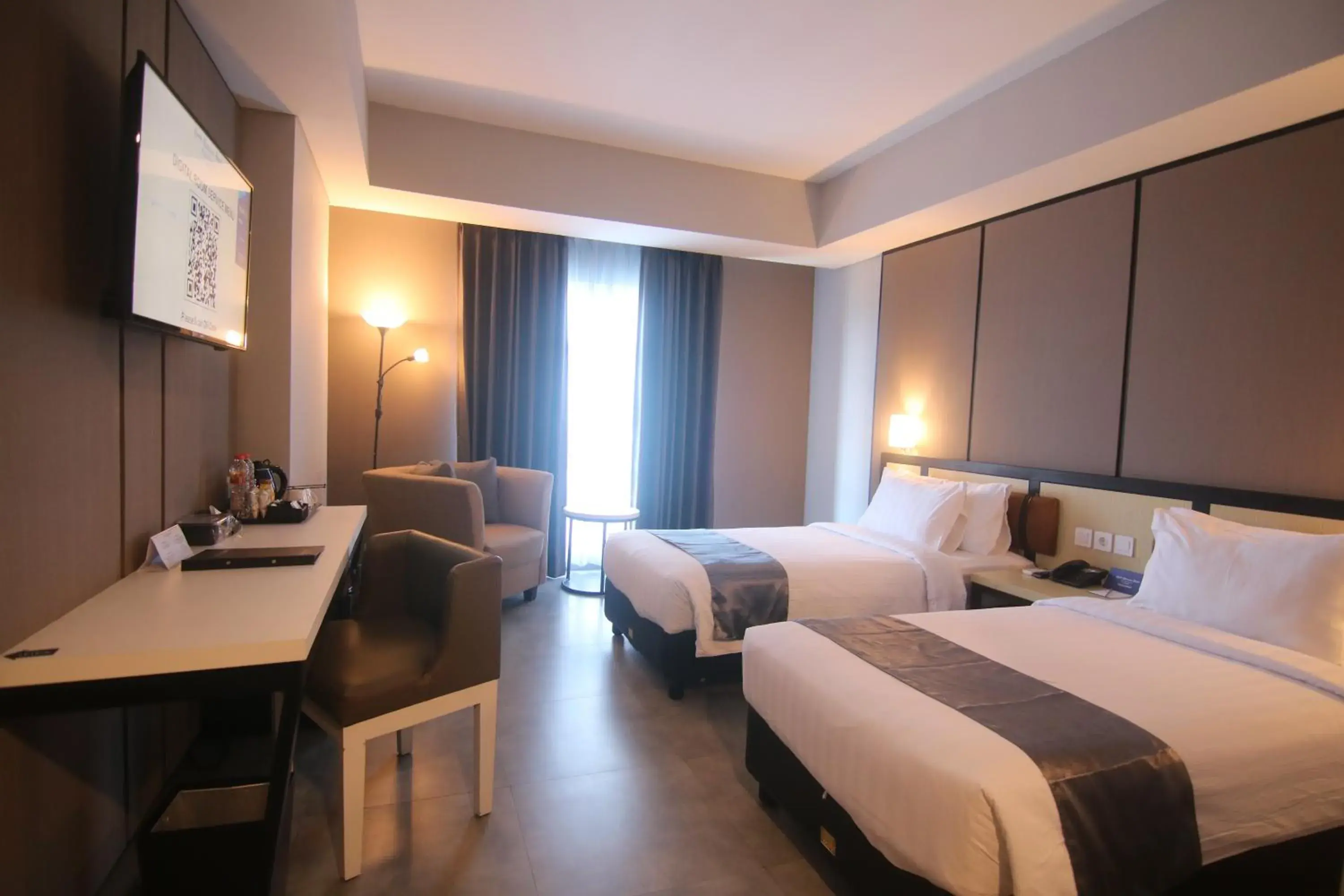 Bed in BeSS Mansion Hotel Surabaya Bed in BeSS Mansion Hotel Surabaya