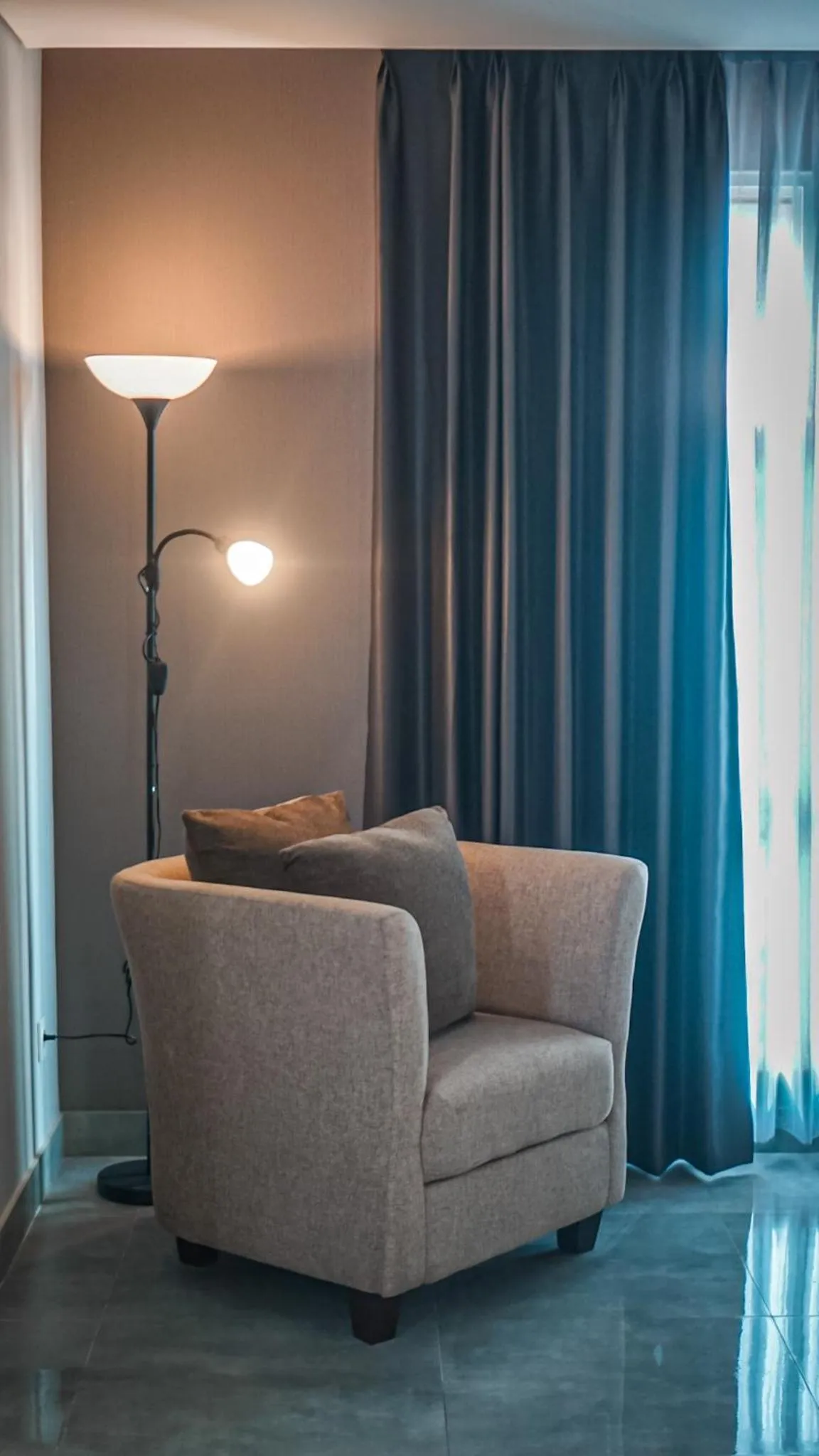 Seating area in BeSS Mansion Hotel Surabaya