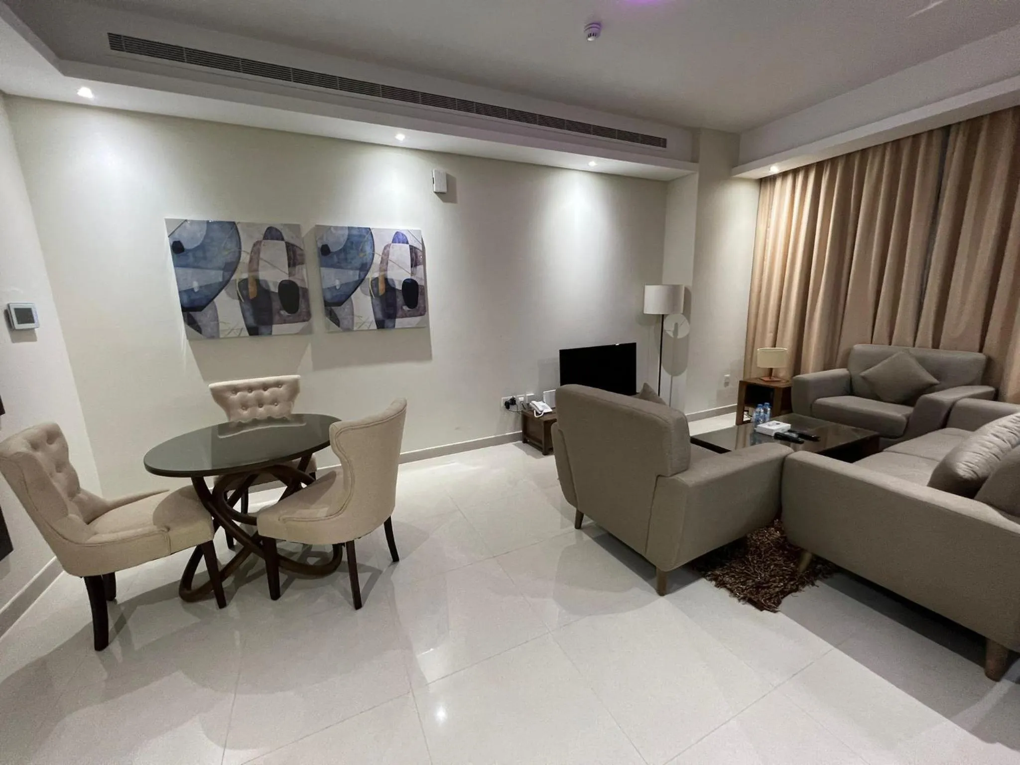 Living room in SIRIUS TOWER