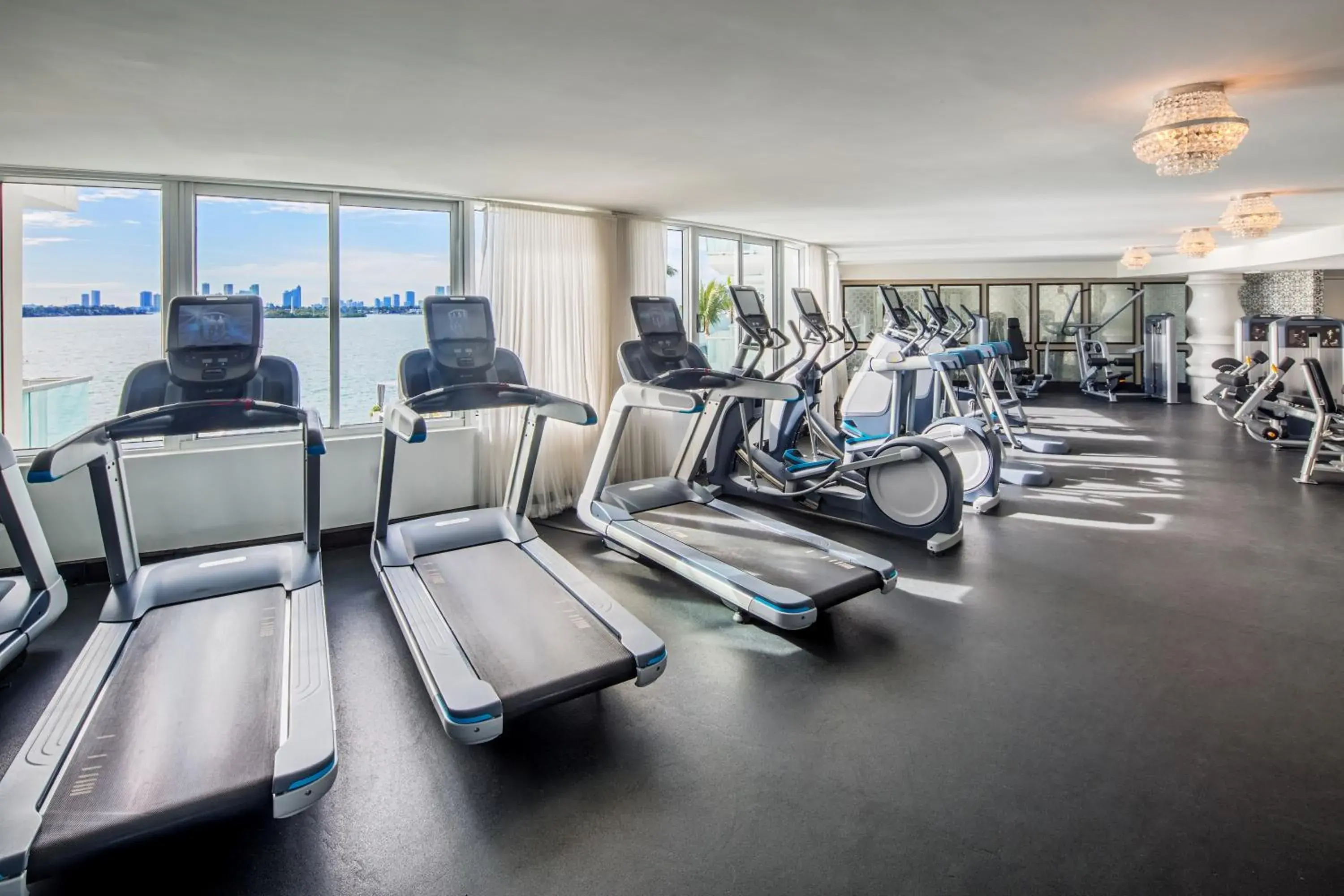 Fitness centre/facilities in Mondrian South Beach Fitness centre/facilities in Mondrian South Beach