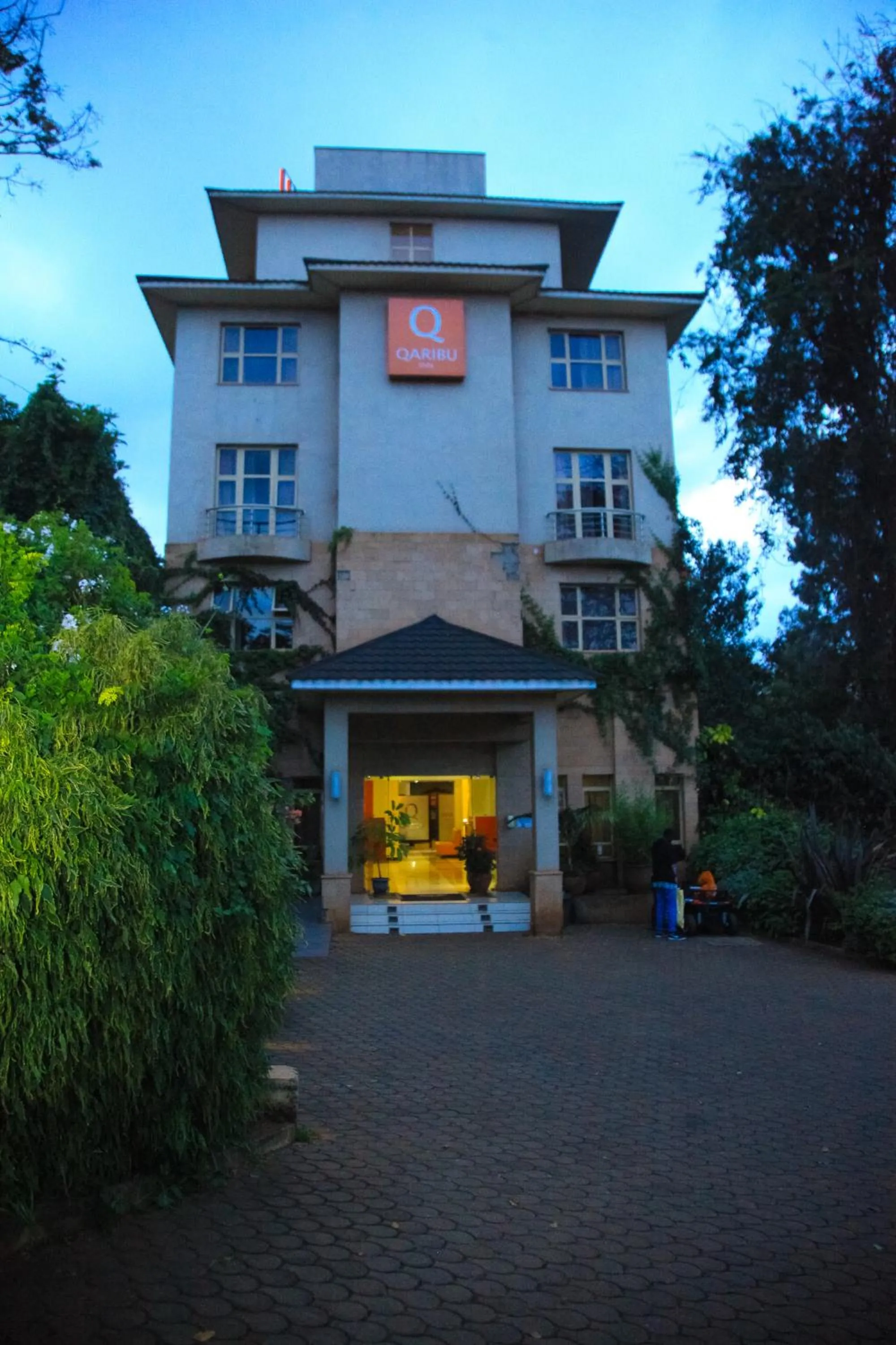Facade/entrance in Qaribu Inn Boutique Hotel Nairobi