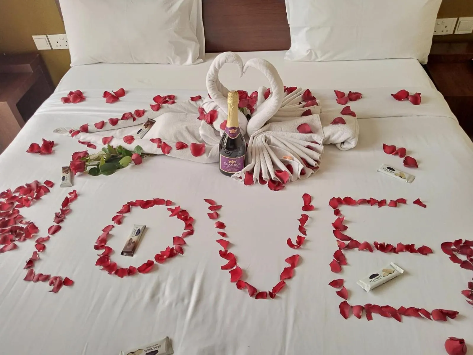 Bed in Qaribu Inn Boutique Hotel Nairobi