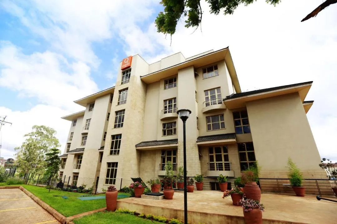 Property building in Qaribu Inn Boutique Hotel Nairobi