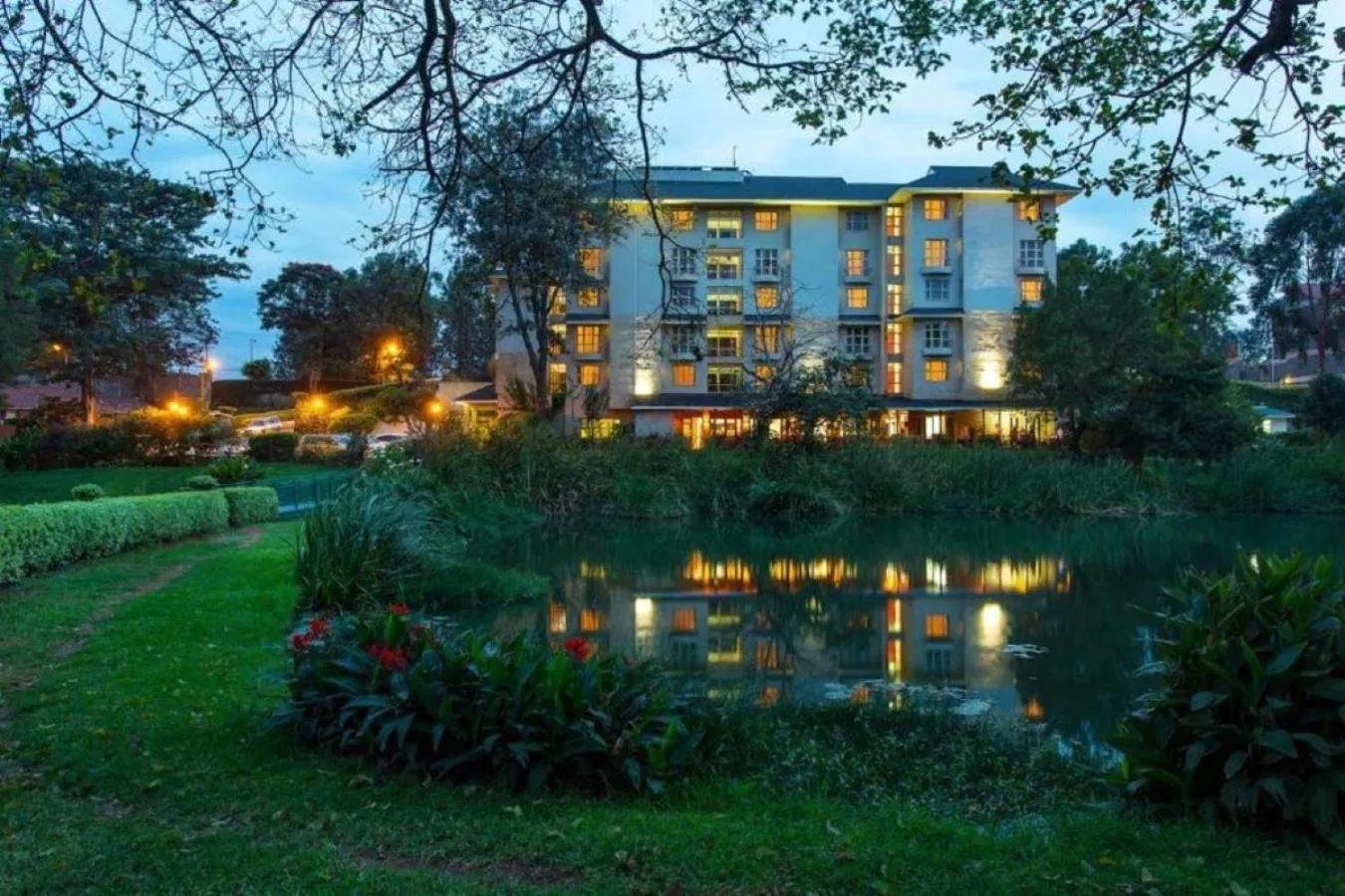 Lake view in Qaribu Inn Boutique Hotel Nairobi