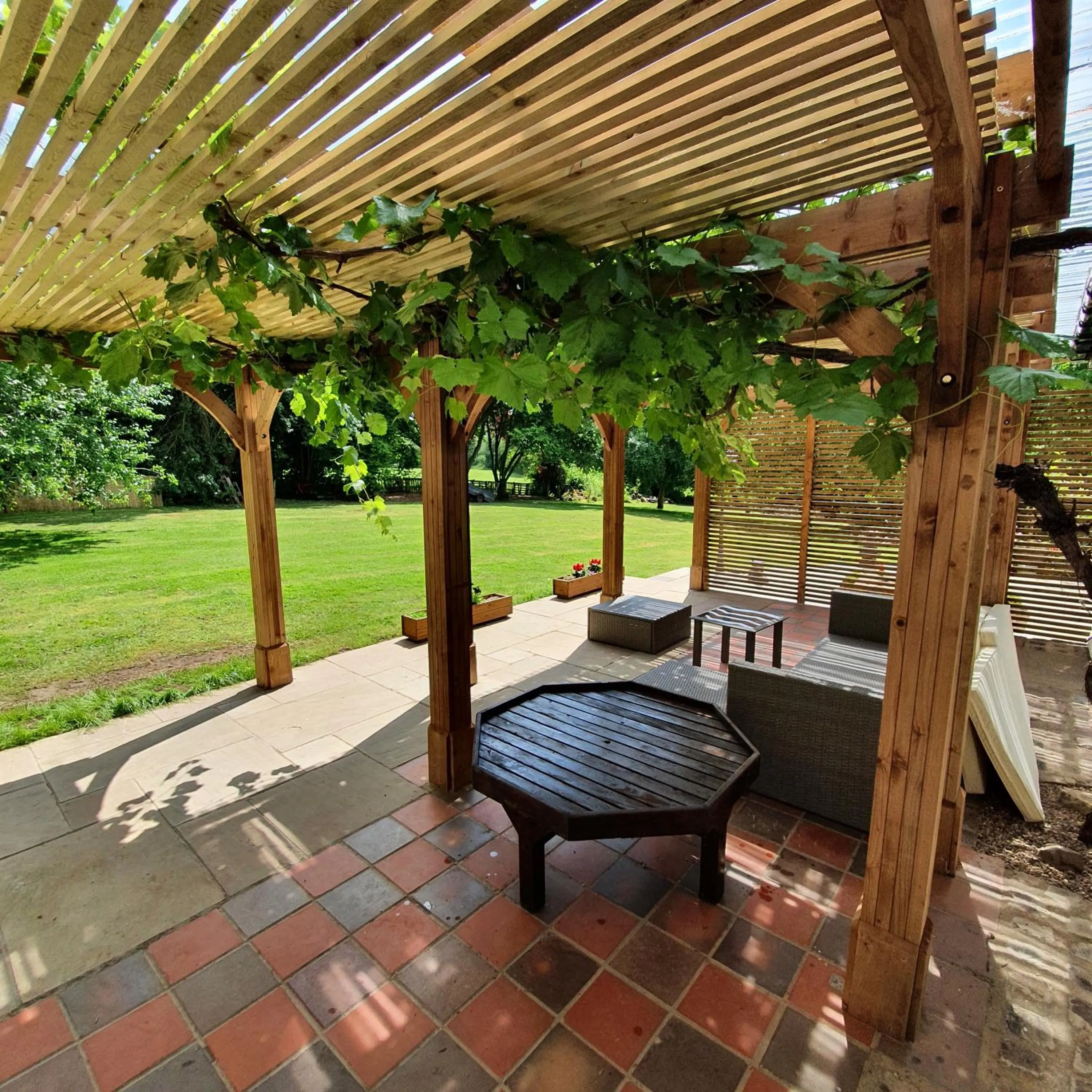 Seating area in Wood Rising