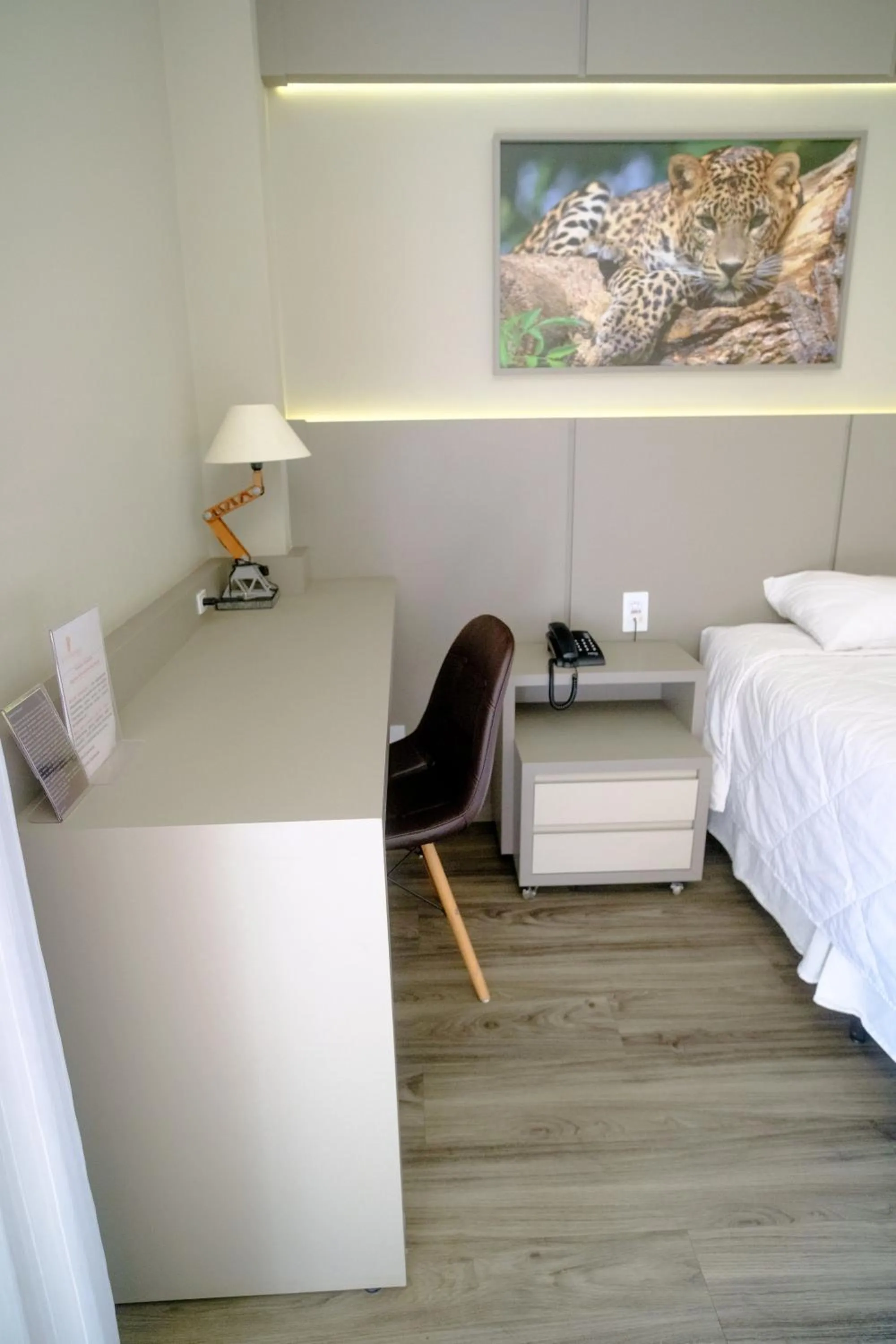 Bed in Hotel Chalés Capitanias