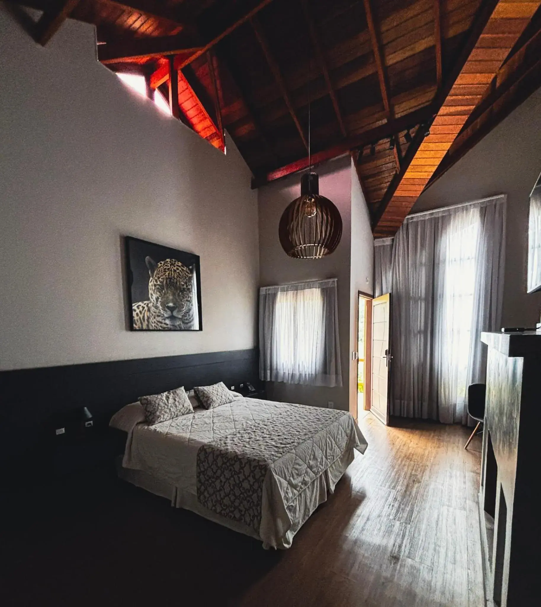 Double Room with Mountain View in Hotel Chalés Capitanias Double Room with Mountain View in Hotel Chalés Capitanias