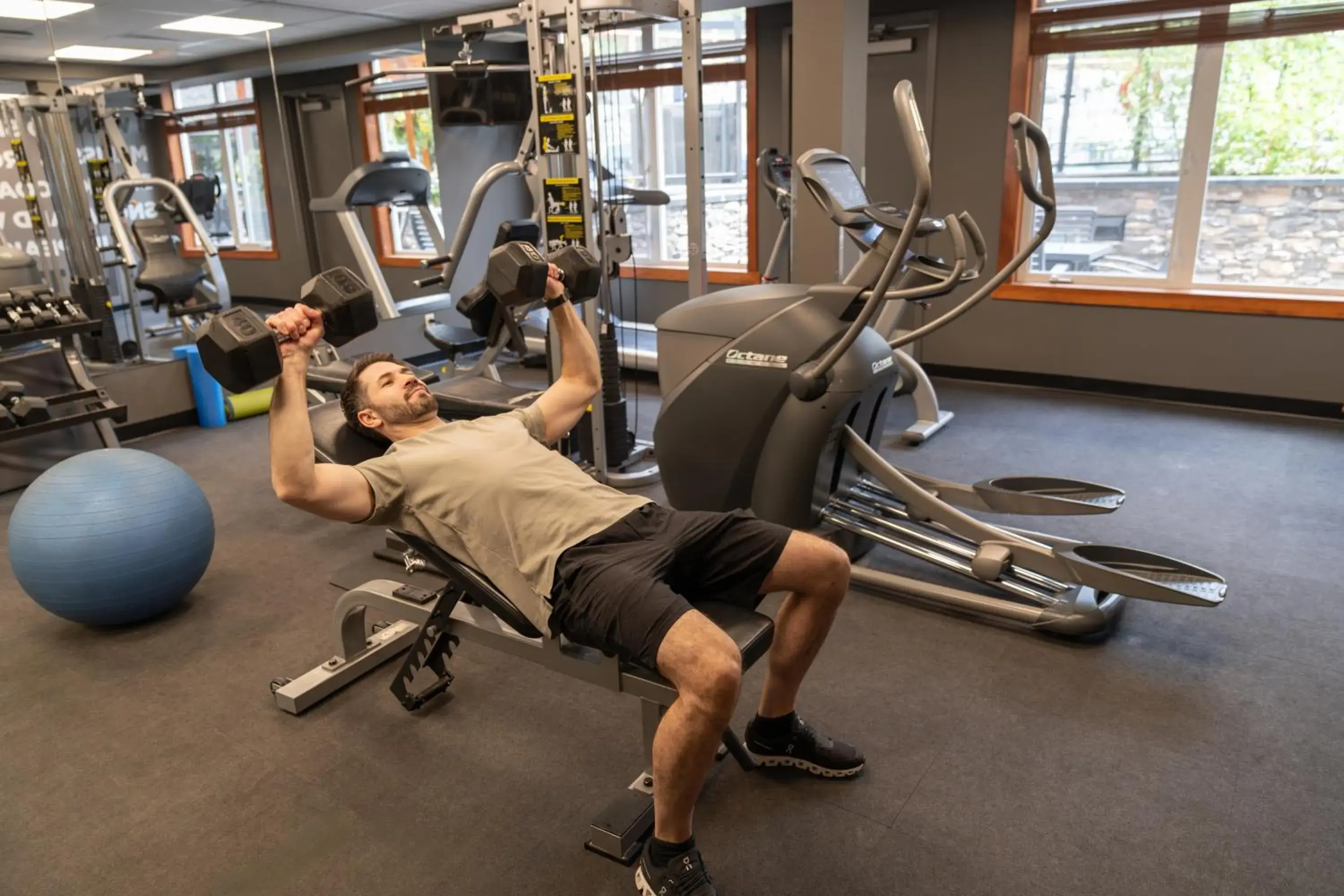 Fitness centre/facilities in Blackstone Mountain Lodge by CLIQUE Fitness centre/facilities in Blackstone Mountain Lodge by CLIQUE