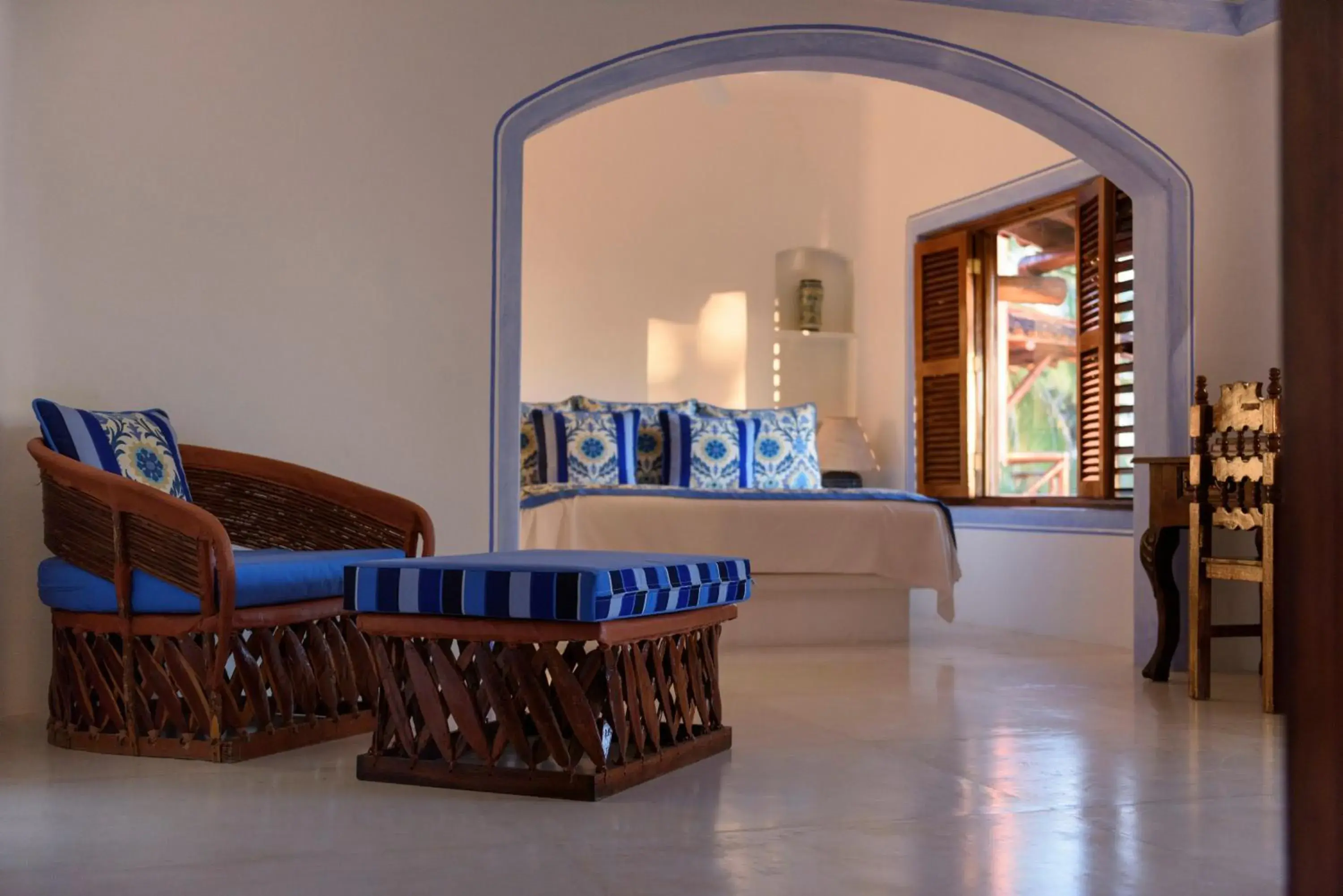 Bedroom in Las Alamandas Bedroom in Las Alamandas