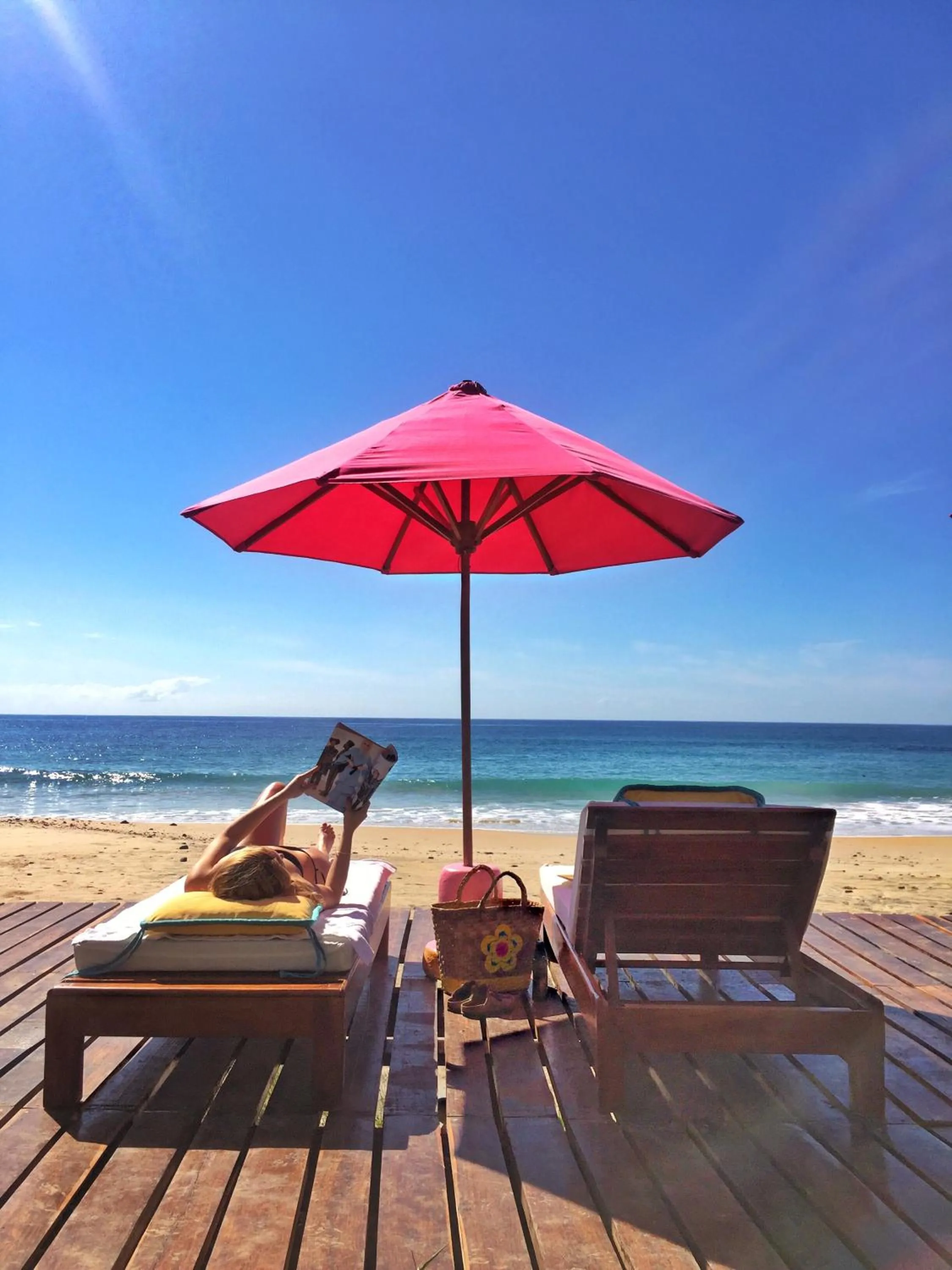 Beach in Las Alamandas
