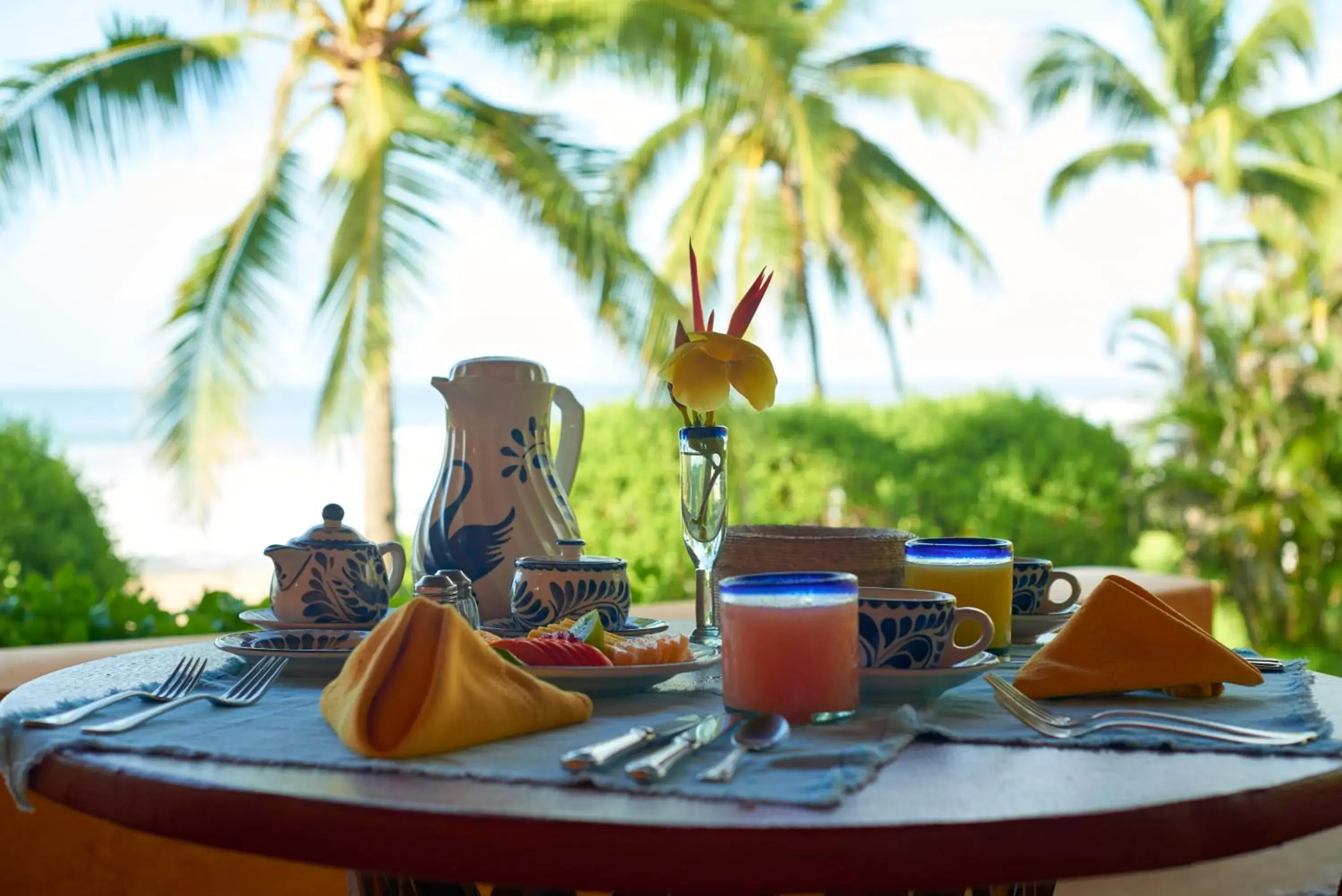 Breakfast in Las Alamandas Breakfast in Las Alamandas