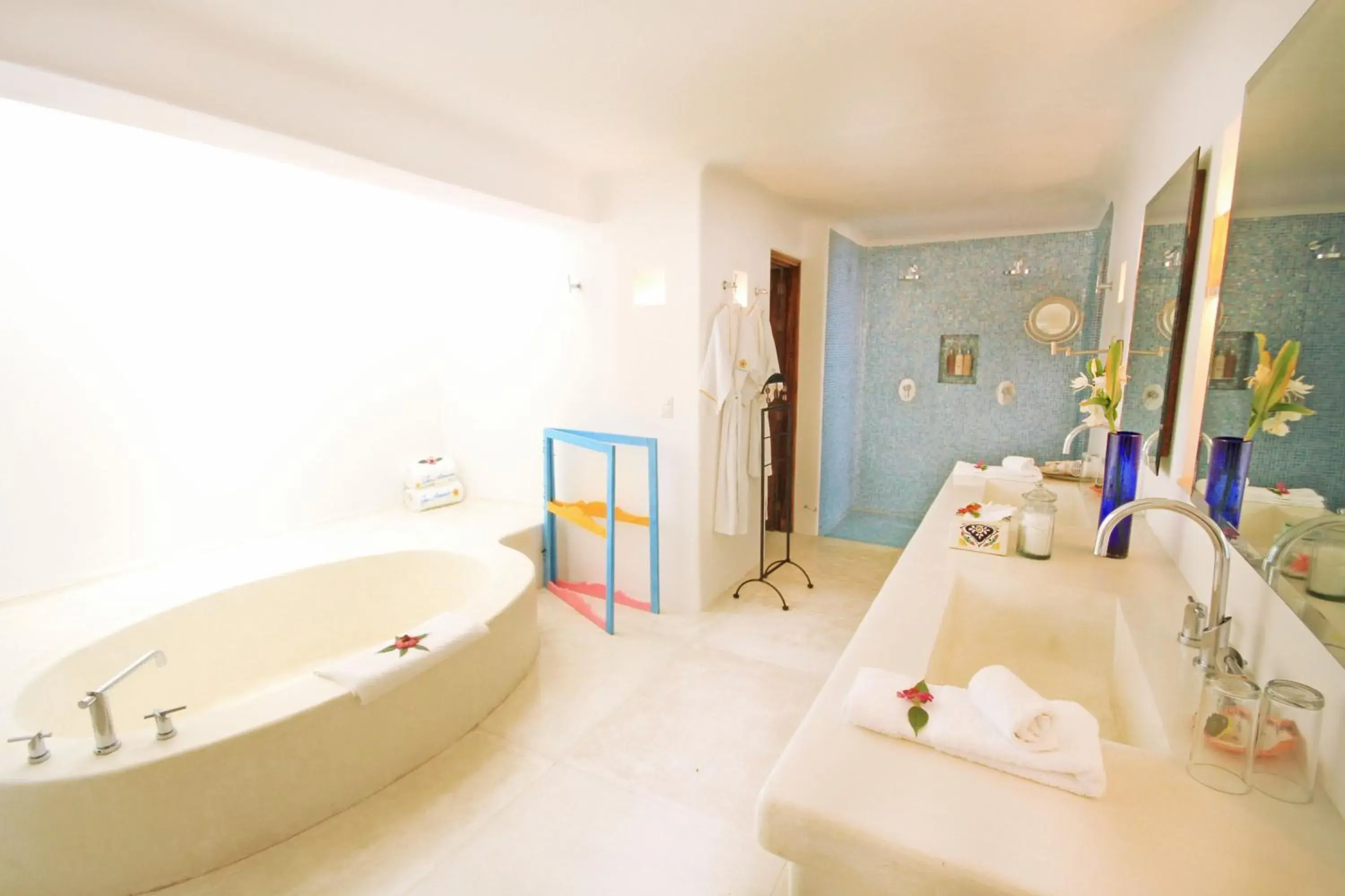 Bathroom in Las Alamandas Bathroom in Las Alamandas