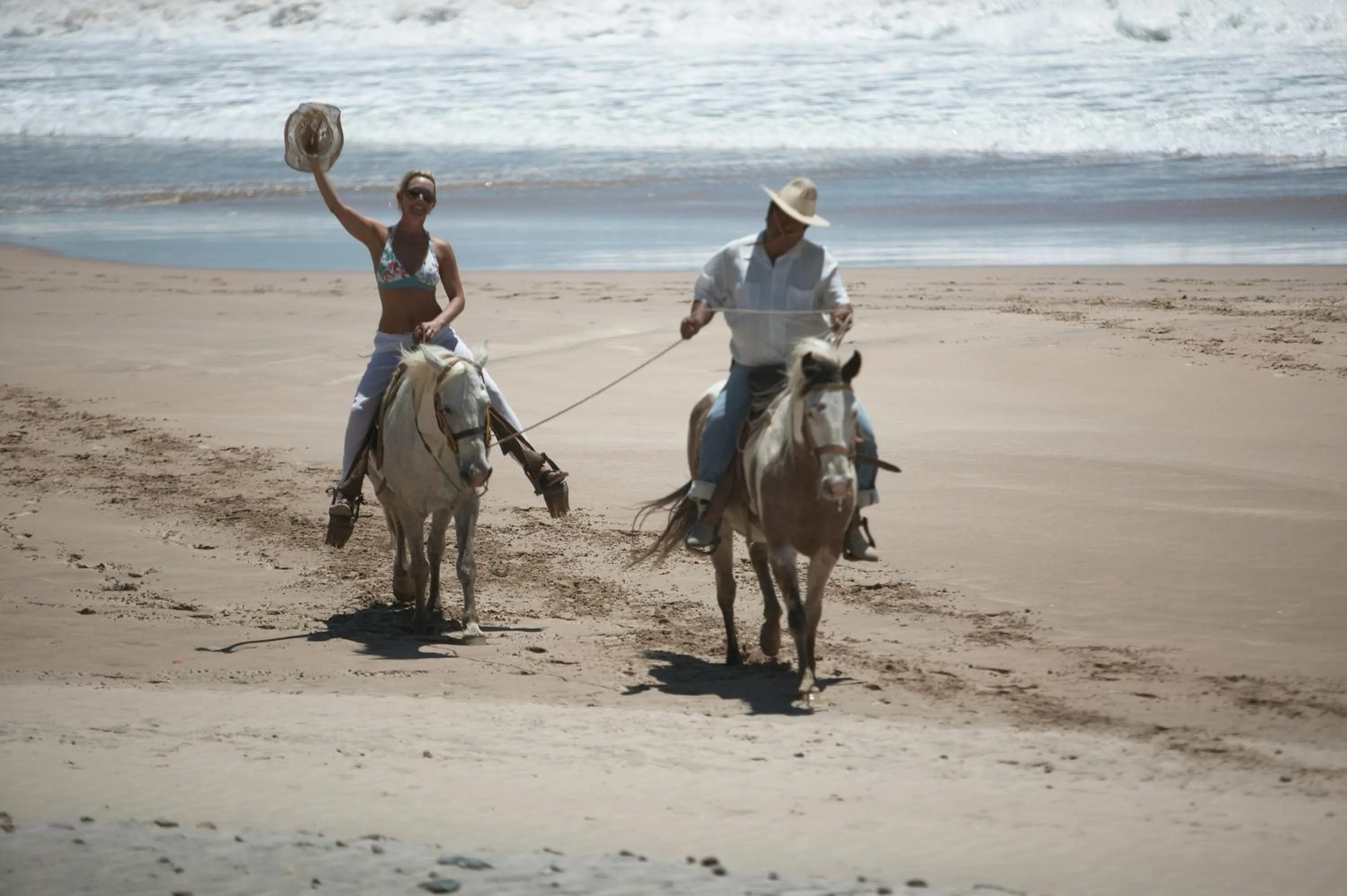 Horse-riding in Las Alamandas