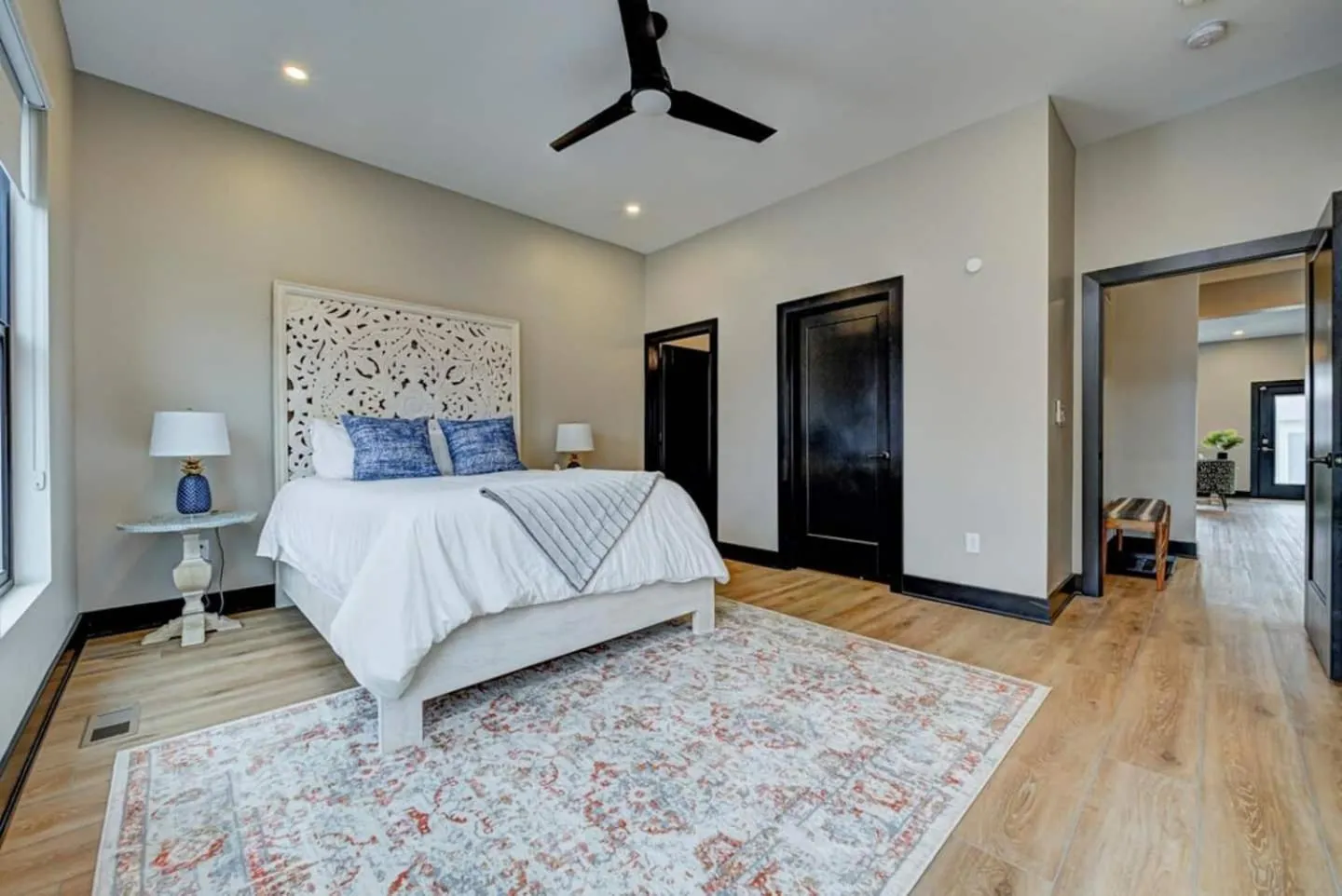 Bed in Jungle Bungalow