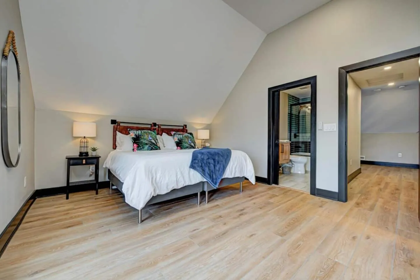 Bed in Jungle Bungalow