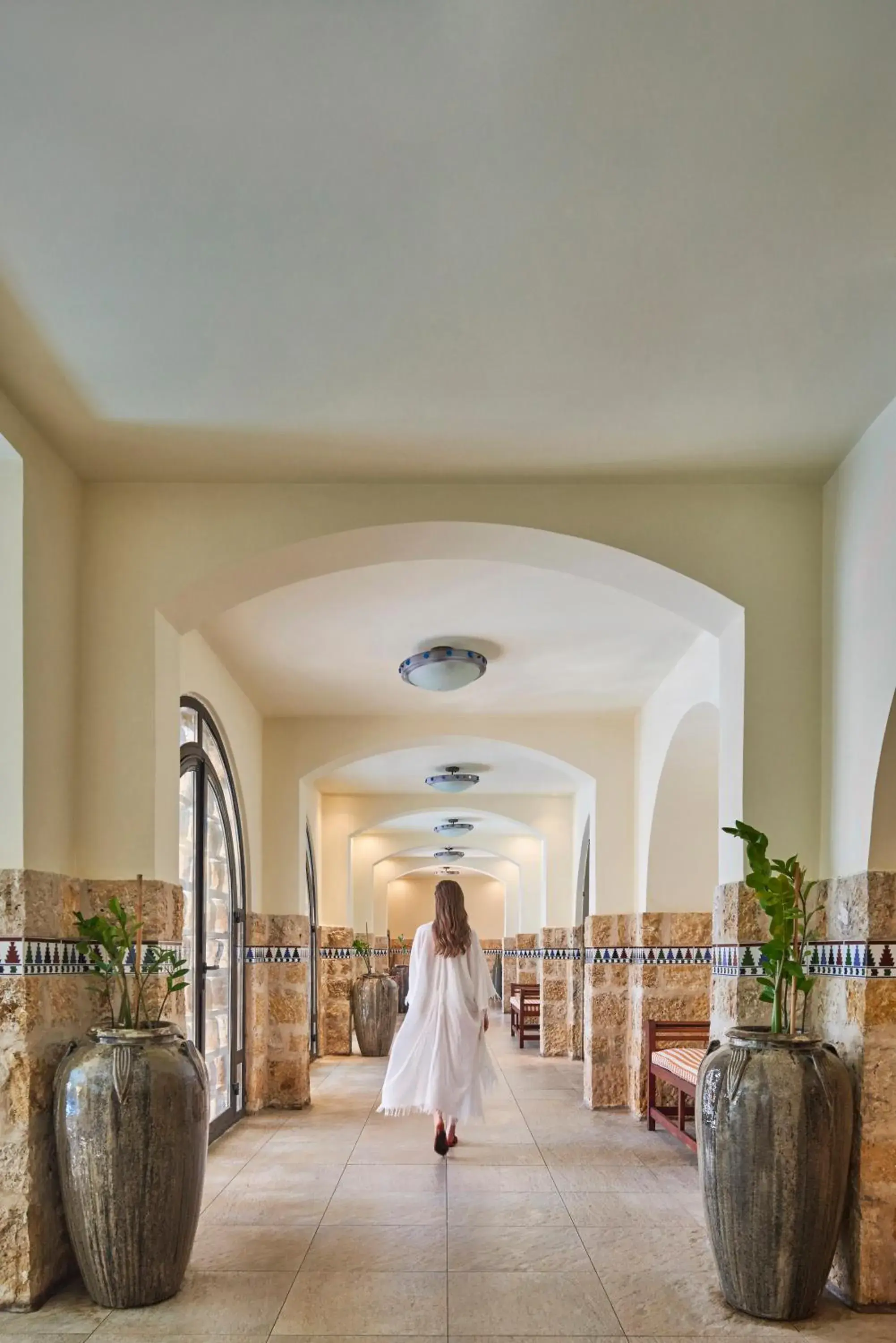 Lobby or reception in Mövenpick Resort & Spa Dead Sea Lobby or reception in Mövenpick Resort & Spa Dead Sea