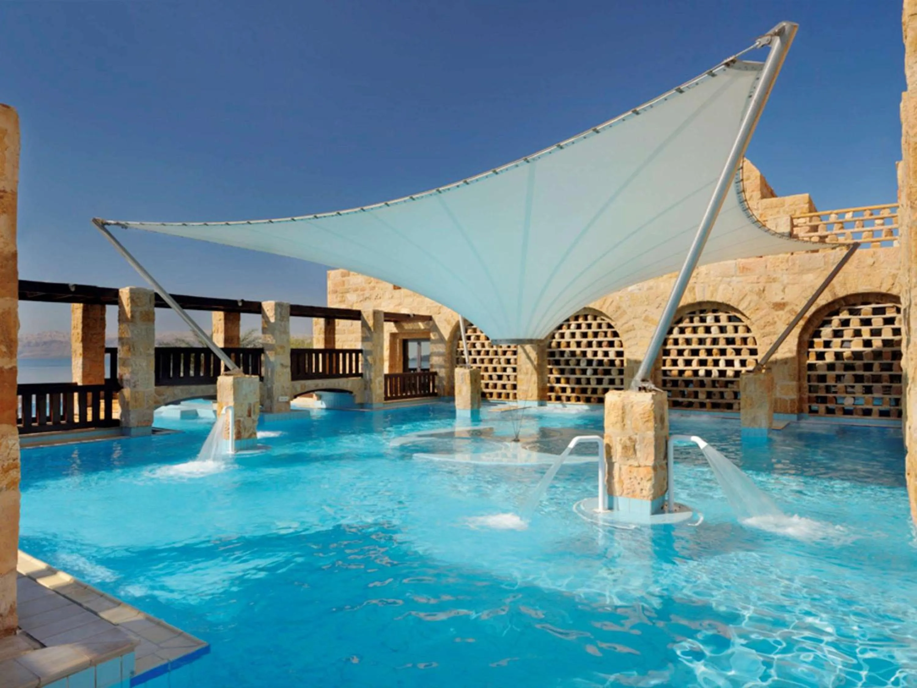 On site in Mövenpick Resort & Spa Dead Sea