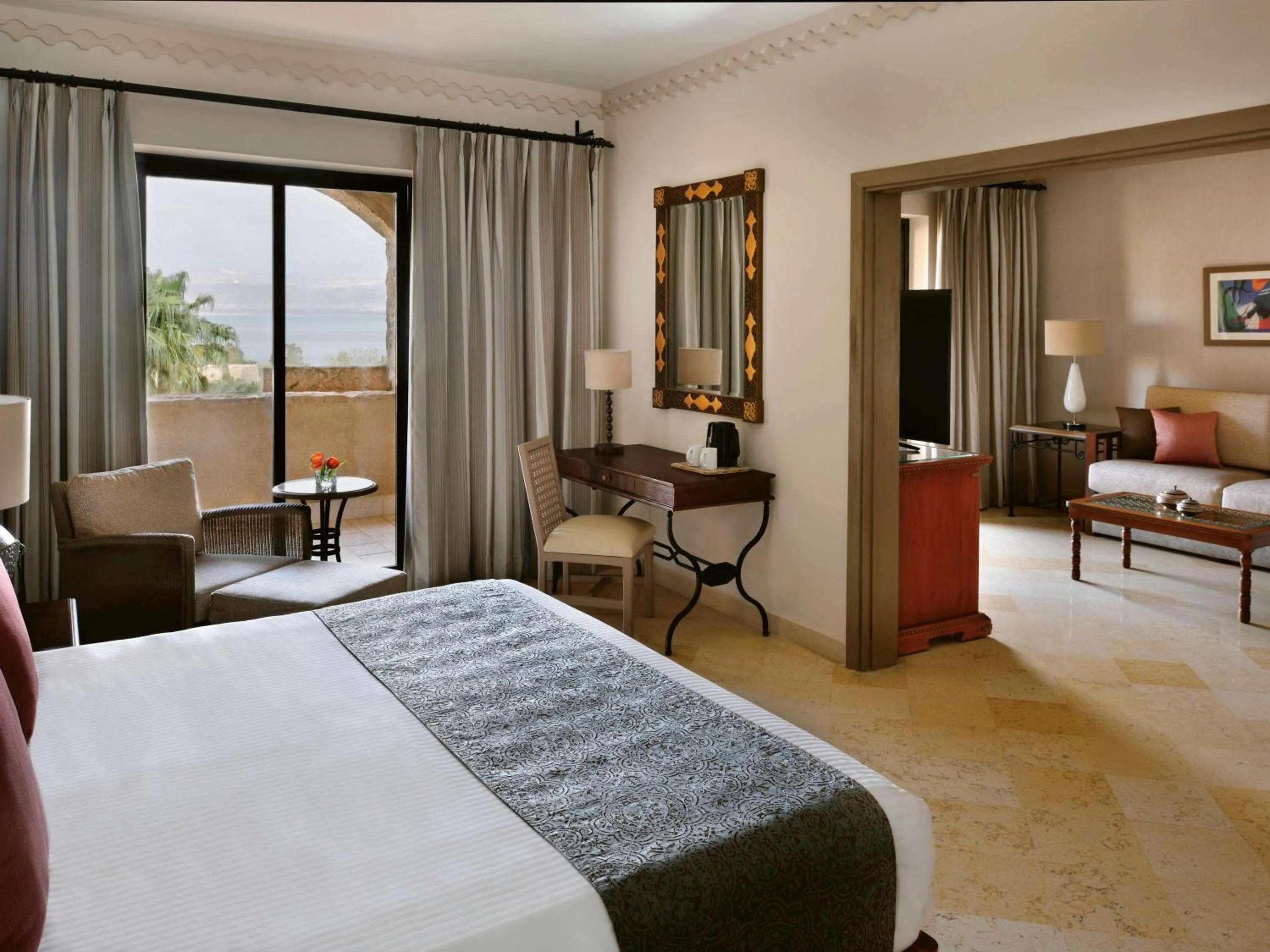 Photo of the whole room, Bed in Mövenpick Resort & Spa Dead Sea