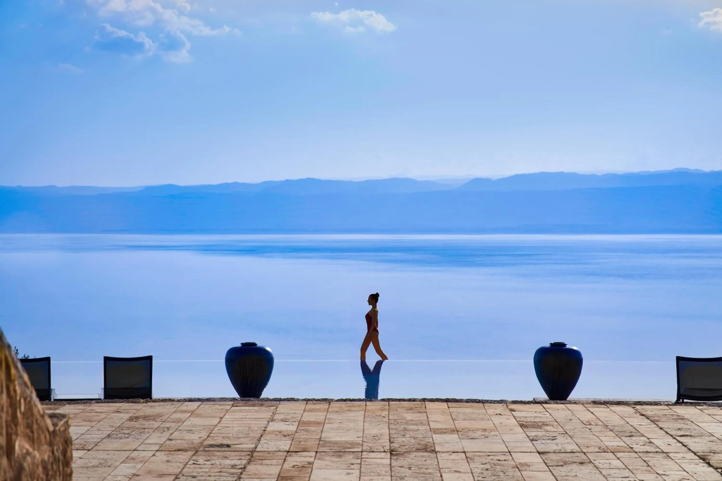 Sea view in Mövenpick Resort & Spa Dead Sea