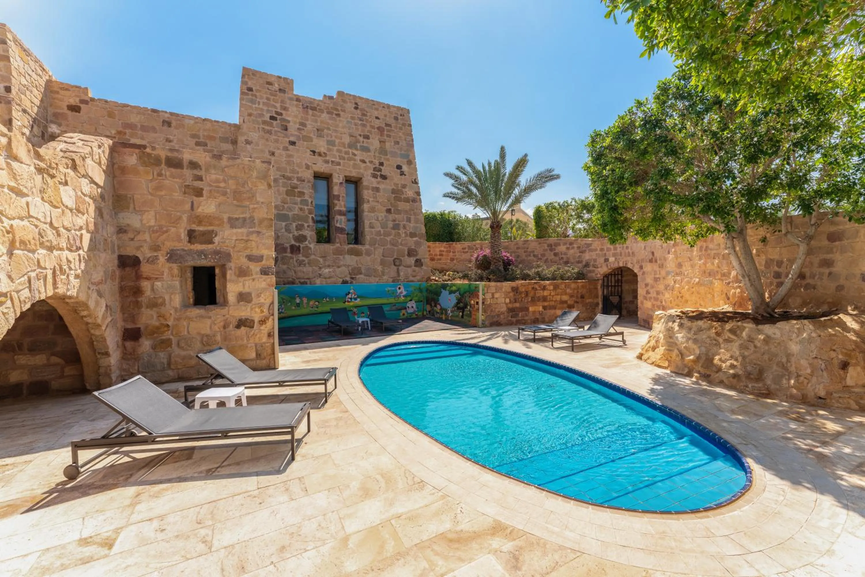 Children play ground in Mövenpick Resort & Spa Dead Sea