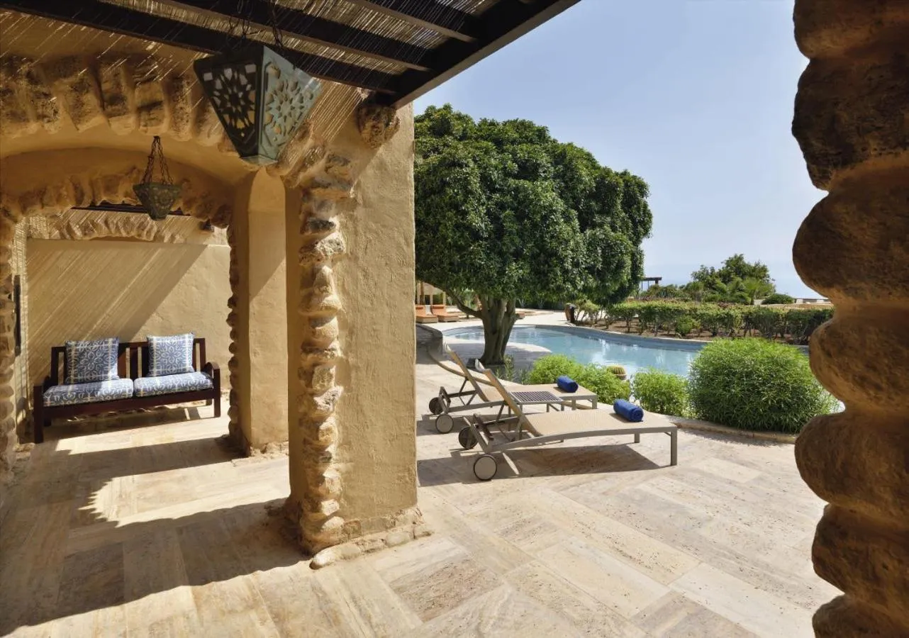 Patio in Mövenpick Resort & Spa Dead Sea