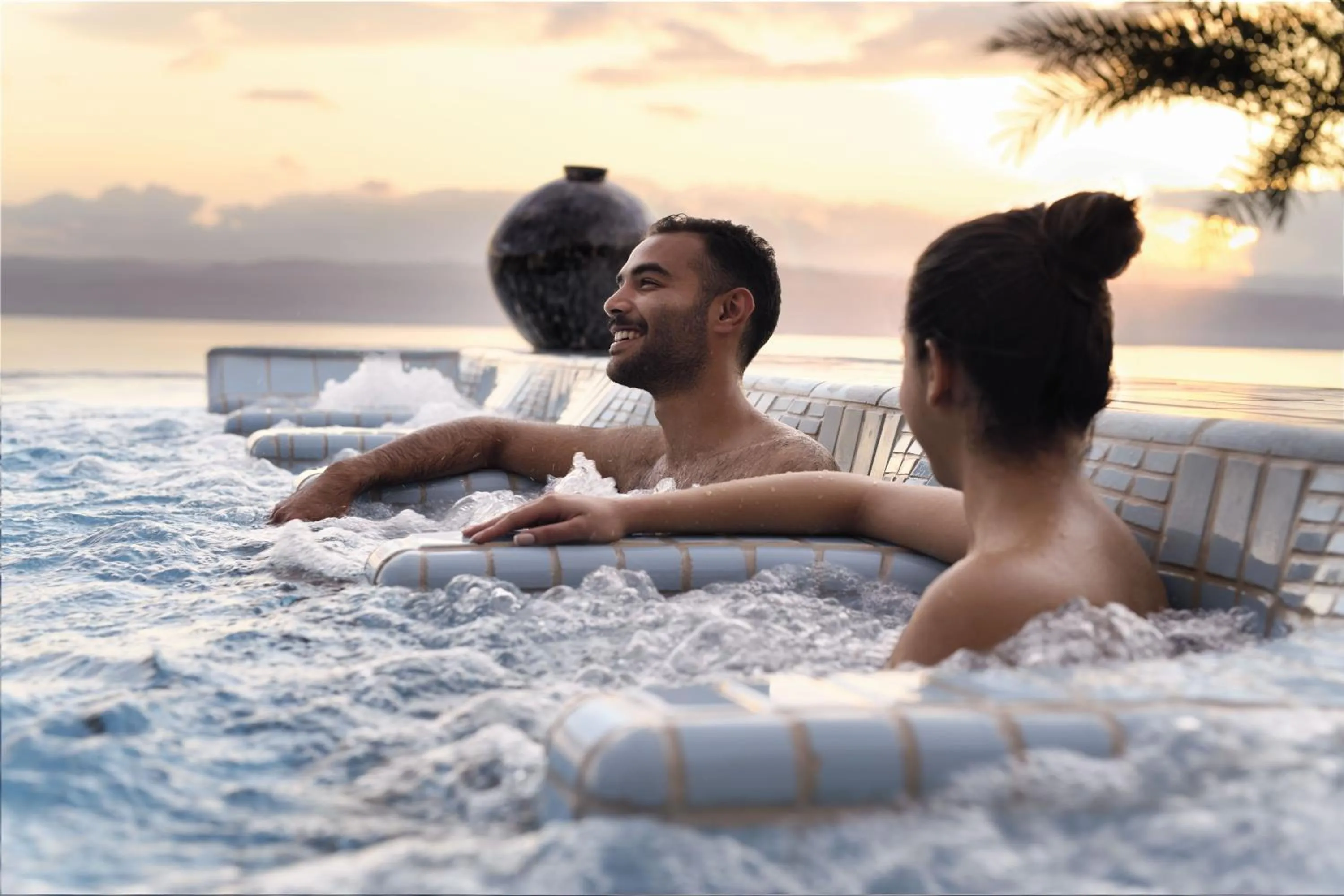 Hot Spring Bath in Mövenpick Resort & Spa Dead Sea