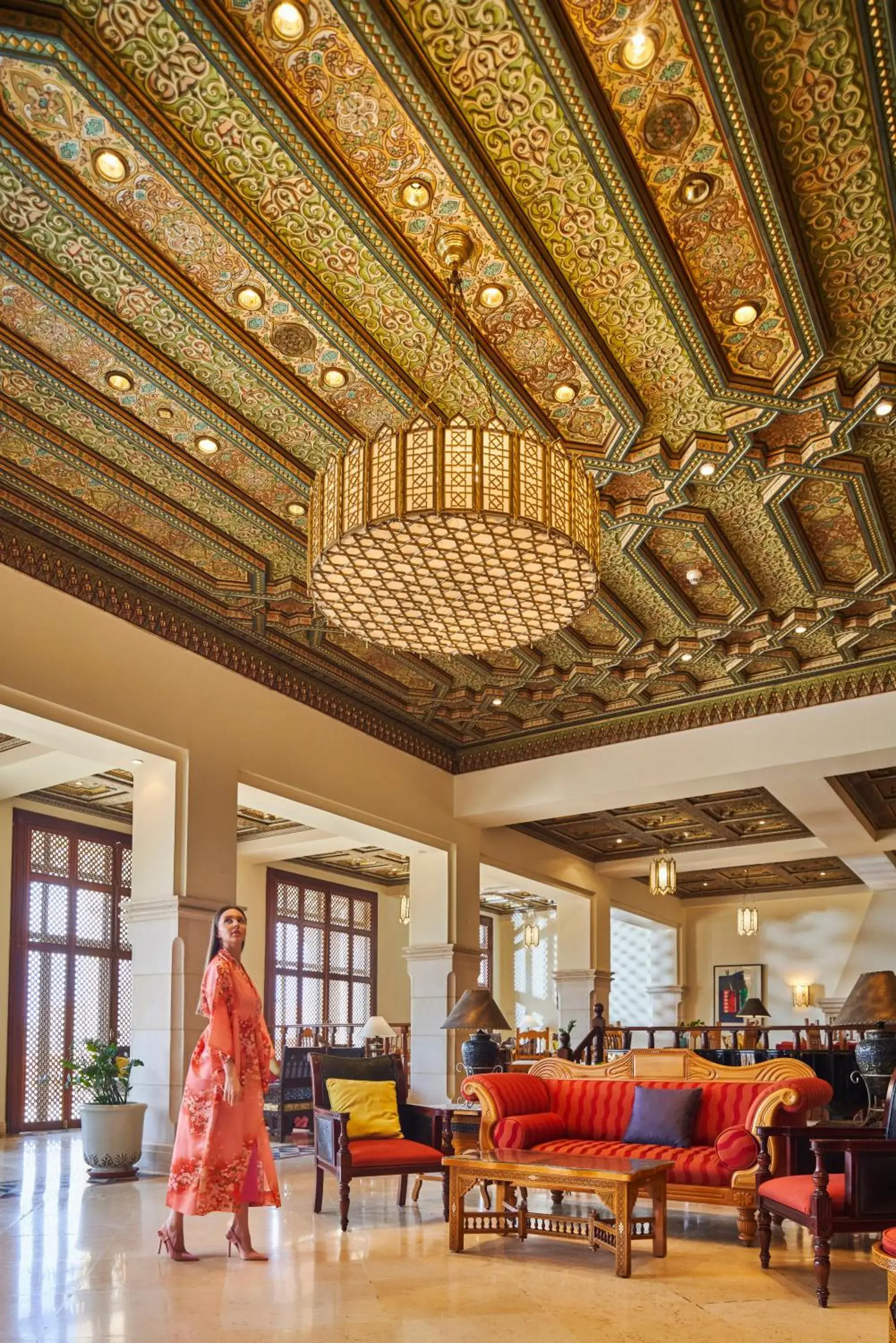 Lobby or reception in Mövenpick Resort & Spa Dead Sea Lobby or reception in Mövenpick Resort & Spa Dead Sea