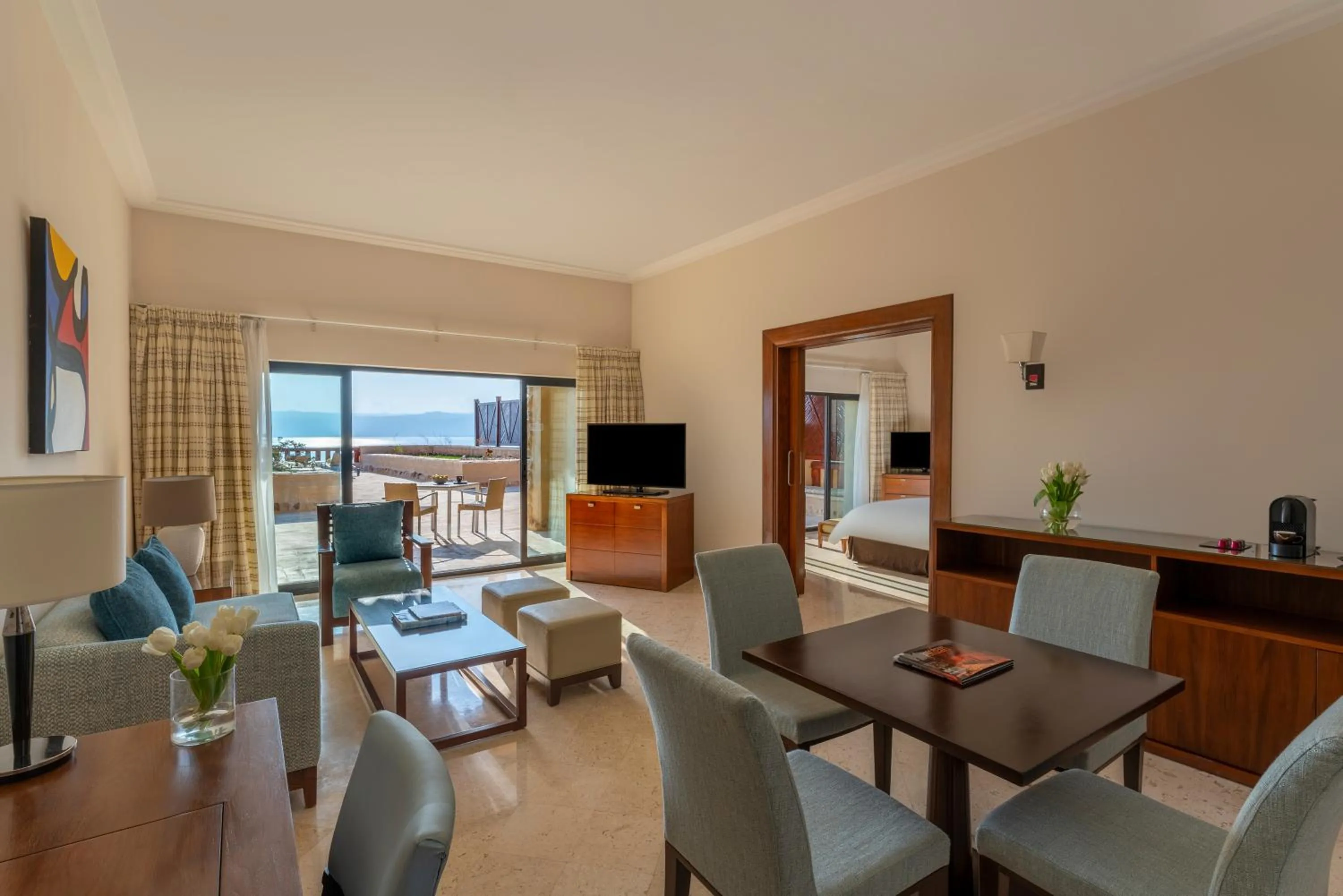 Balcony/Terrace in Mövenpick Resort & Spa Dead Sea