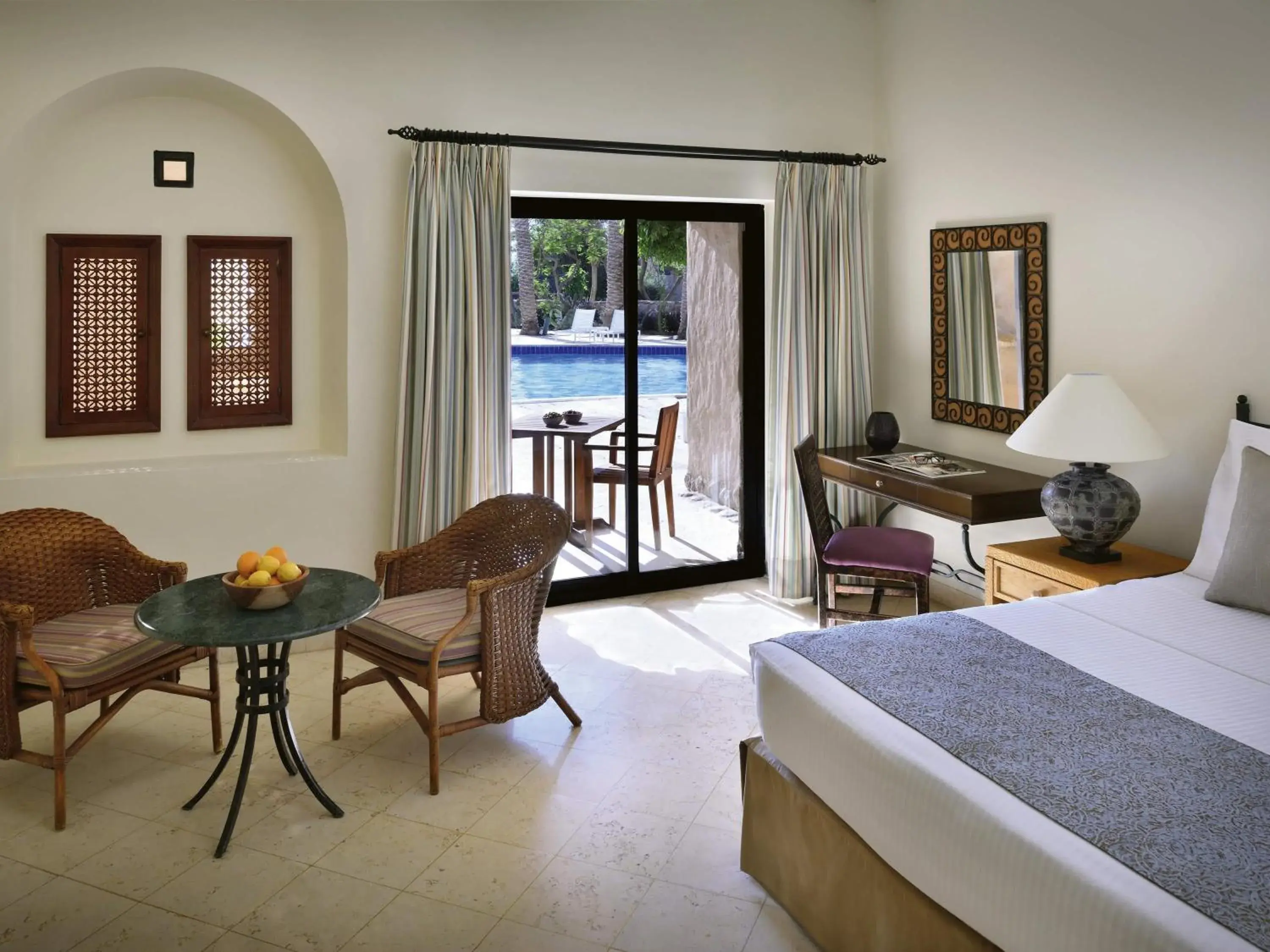 Bedroom, Bed in Mövenpick Resort & Spa Dead Sea Bedroom, Bed in Mövenpick Resort & Spa Dead Sea