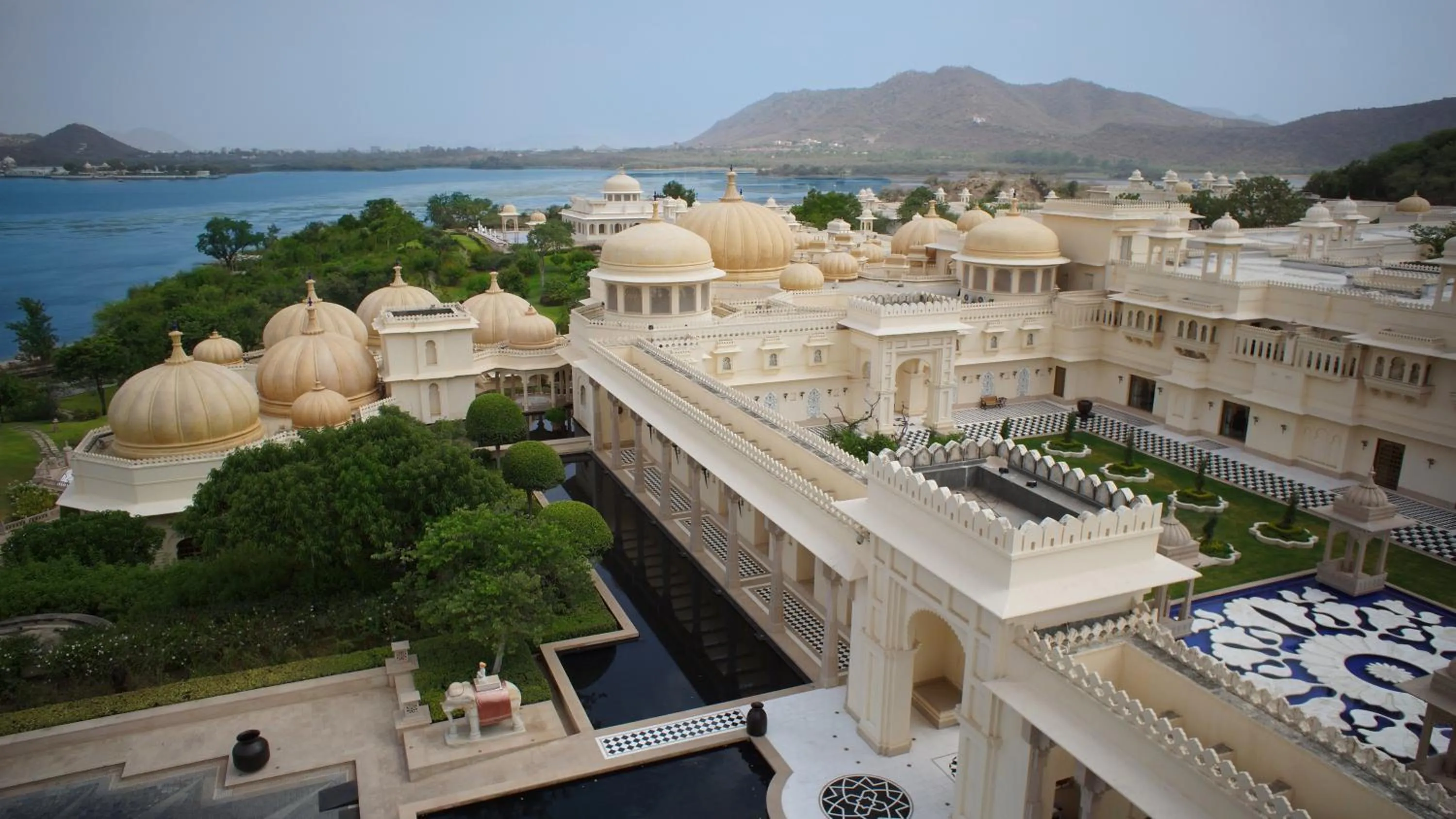 Bird's eye view in The Oberoi Udaivilas Udaipur