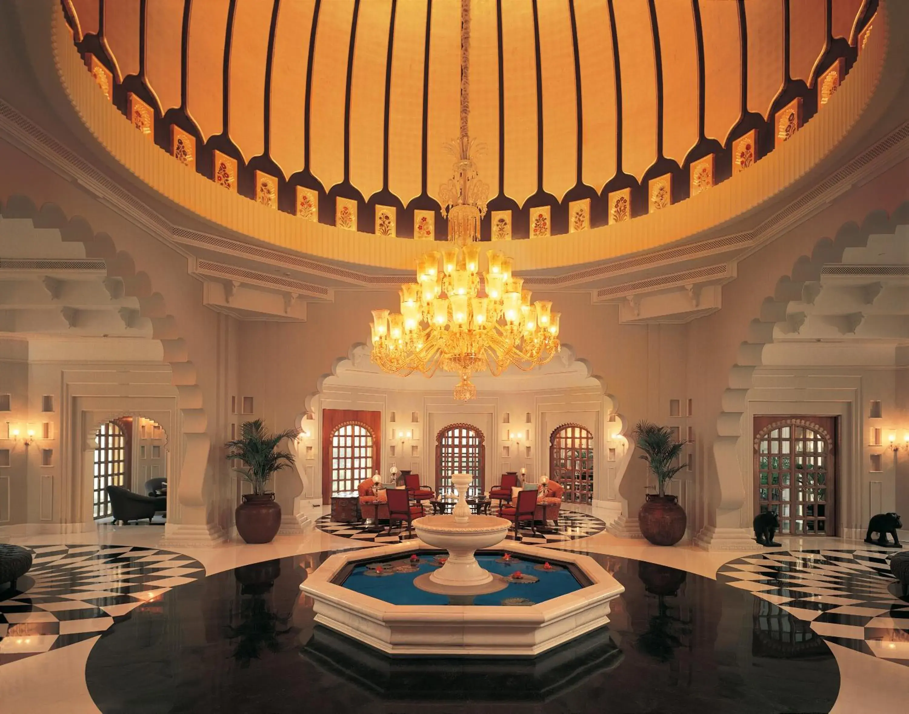 Lobby or reception in The Oberoi Udaivilas Udaipur Lobby or reception in The Oberoi Udaivilas Udaipur