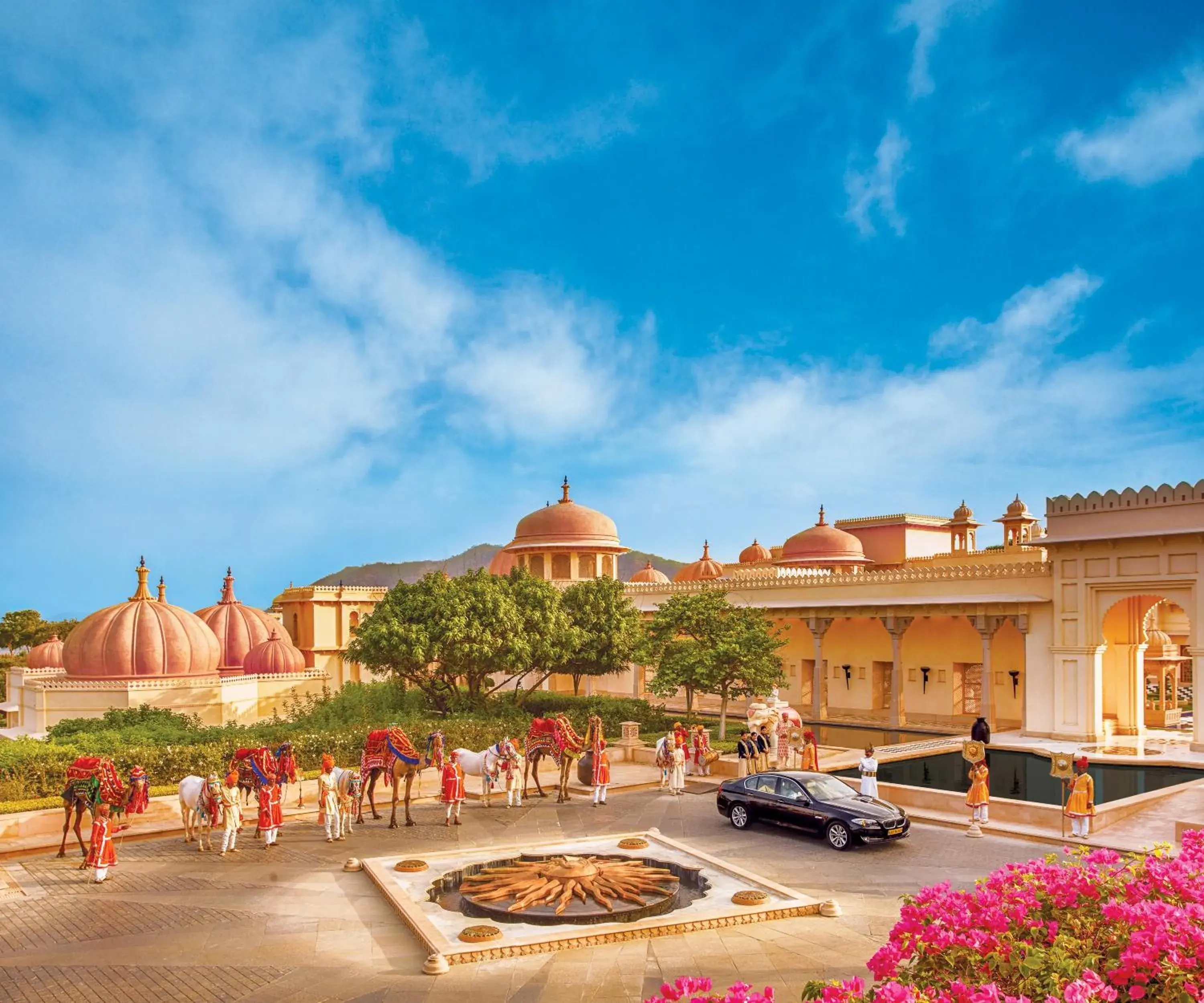 Facade/entrance in The Oberoi Udaivilas Udaipur Facade/entrance in The Oberoi Udaivilas Udaipur