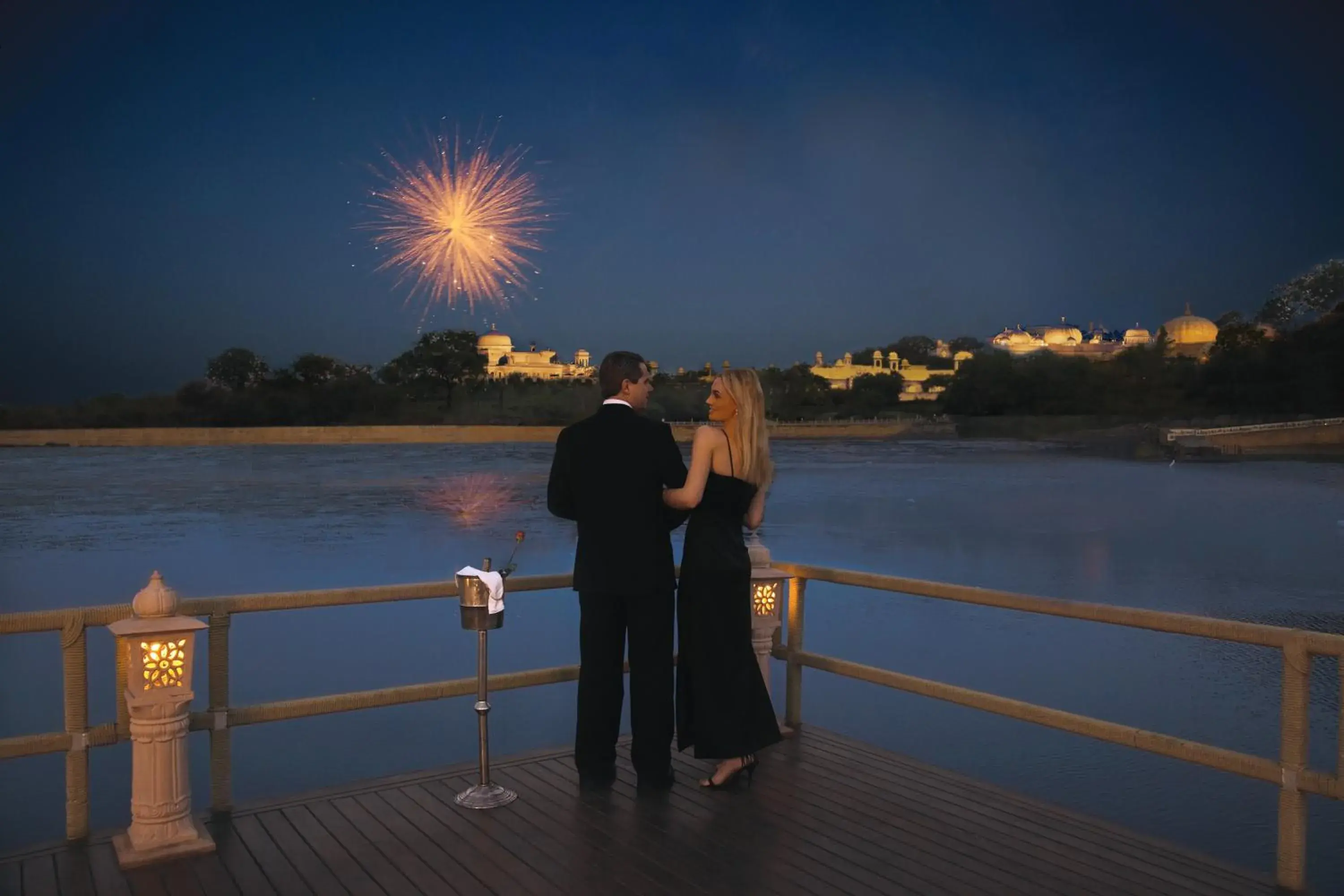 Lake view in The Oberoi Udaivilas Udaipur Lake view in The Oberoi Udaivilas Udaipur
