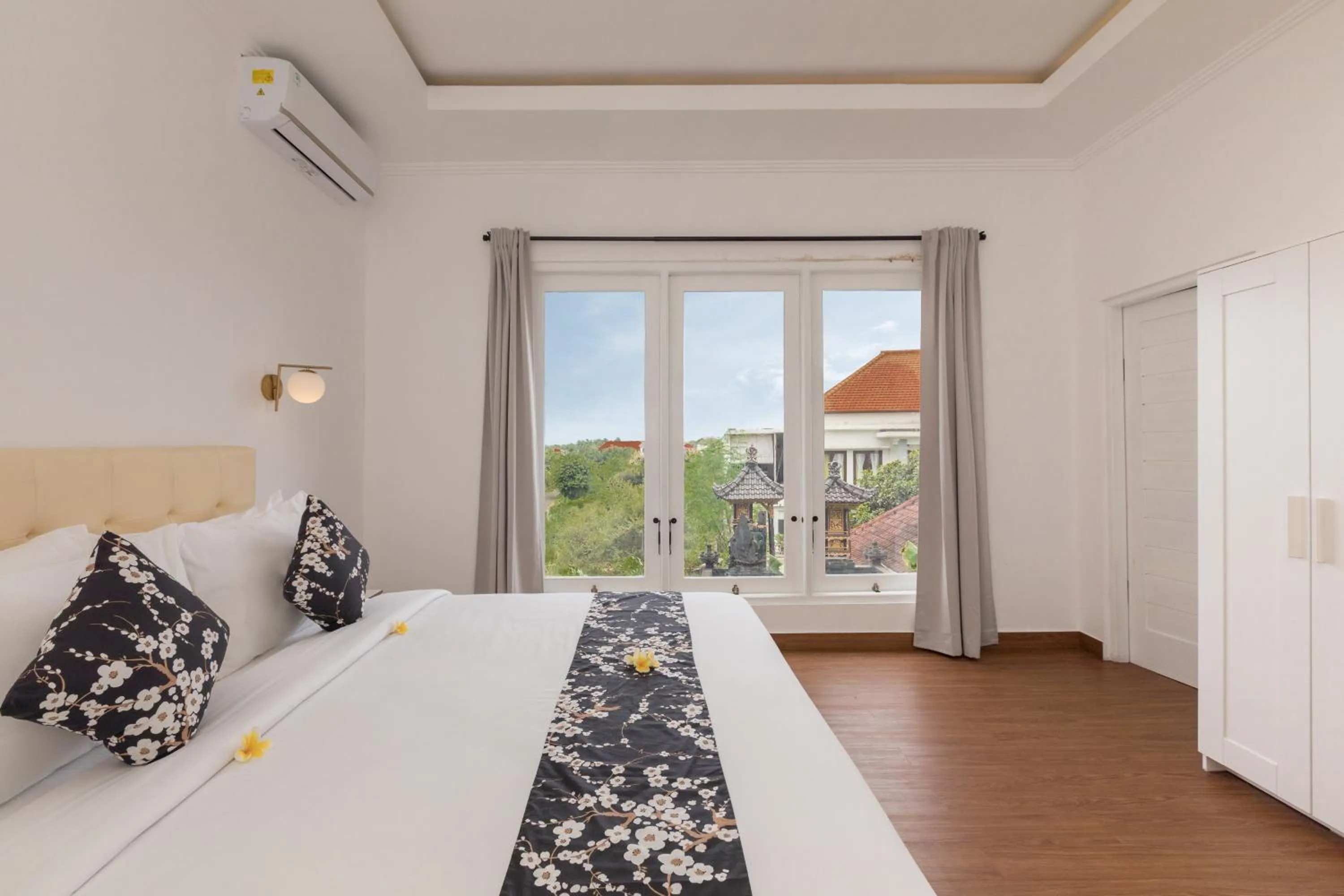 View (from property/room), Bed in Villa Haka Jimbaran by Nagisa Bali