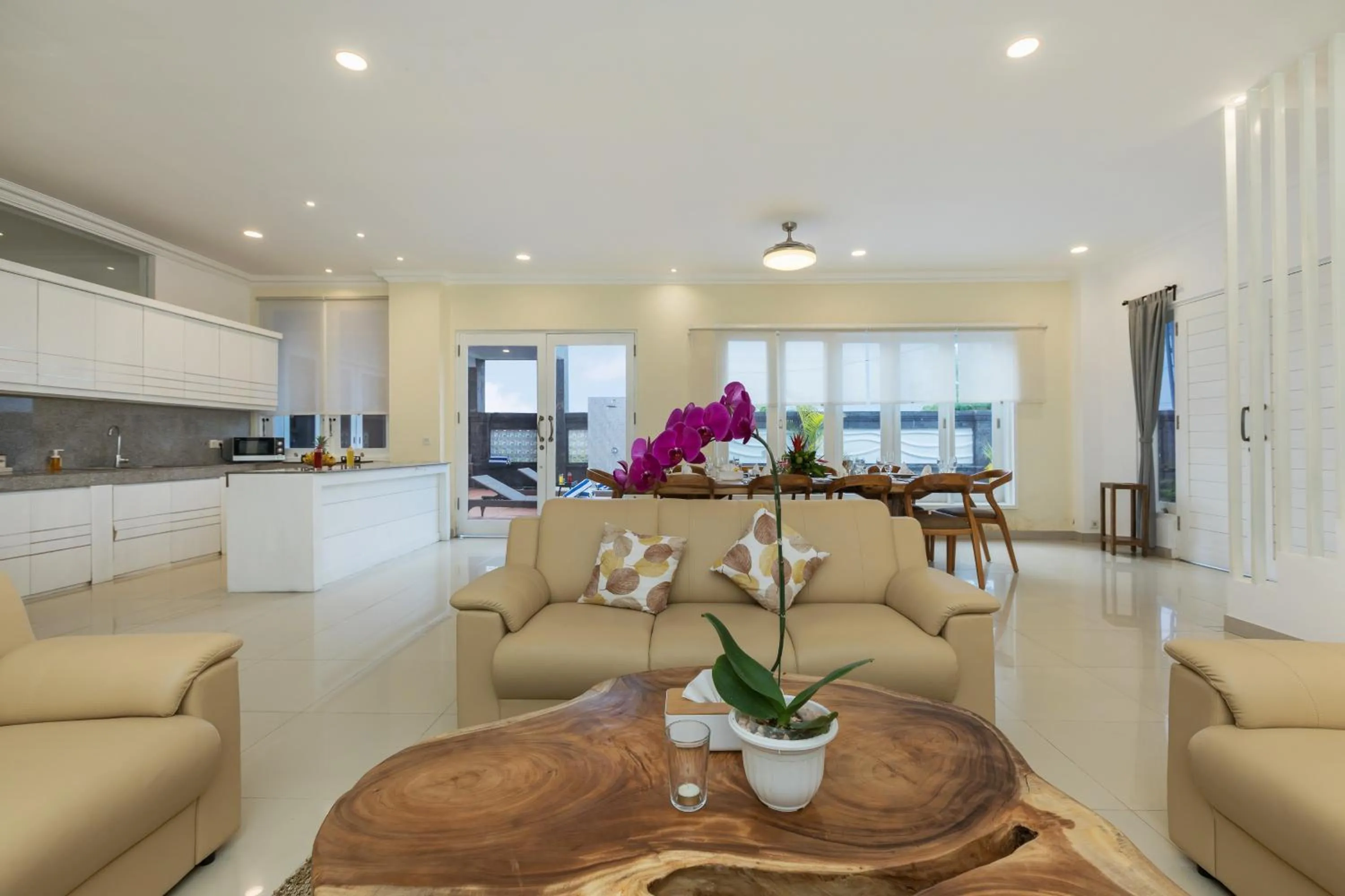 Living room in Villa Haka Jimbaran by Nagisa Bali