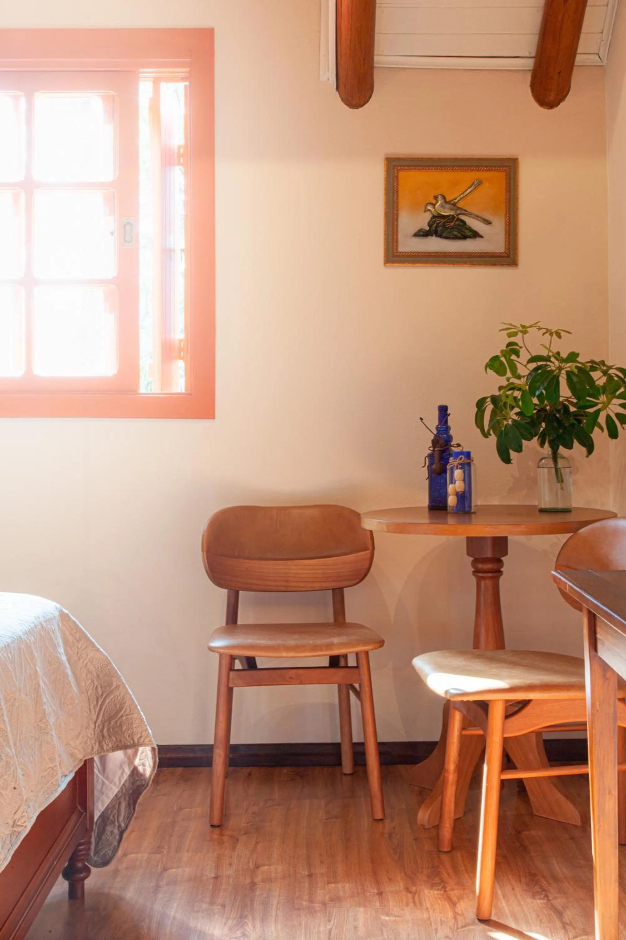 Seating area in Pousada Vila 505