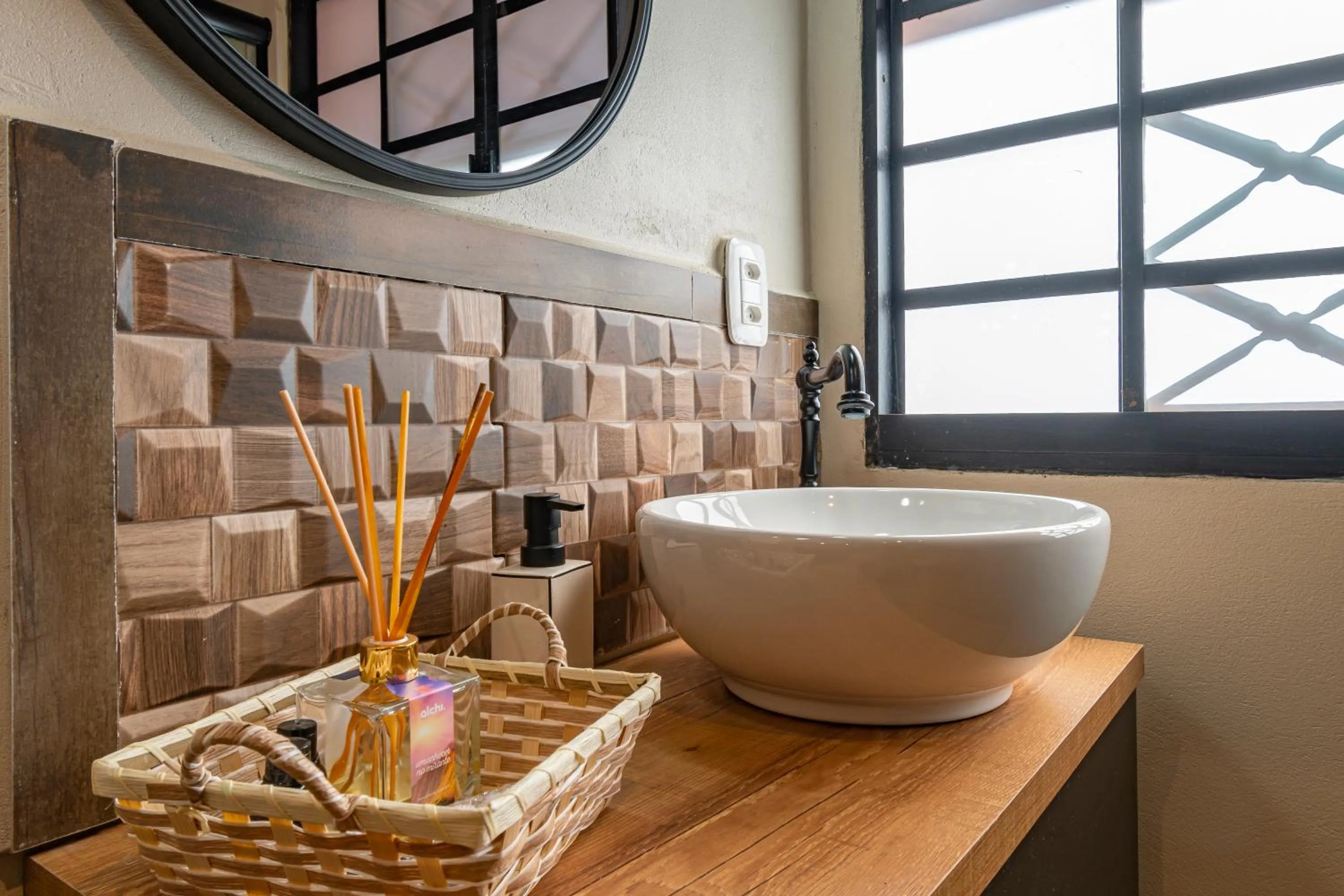 Bathroom in Pousada Vila 505