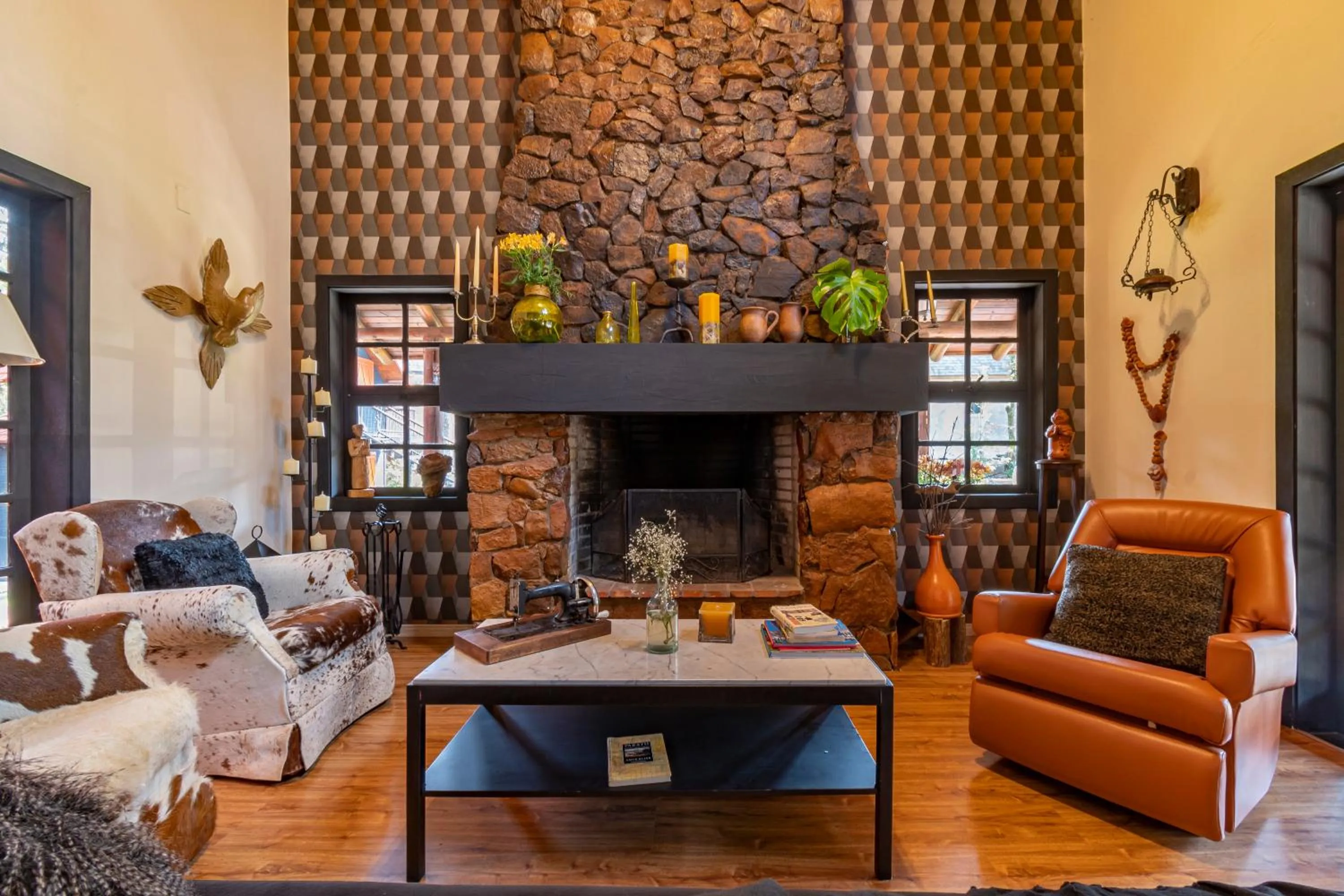 Living room in Pousada Vila 505