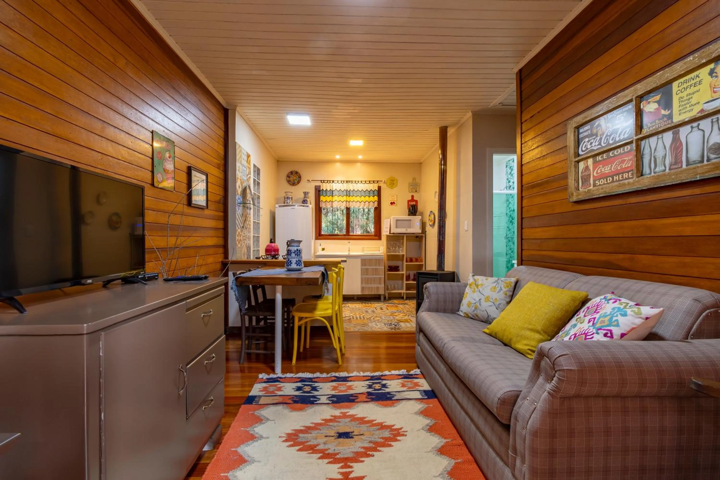 Living room in Pousada Vila 505