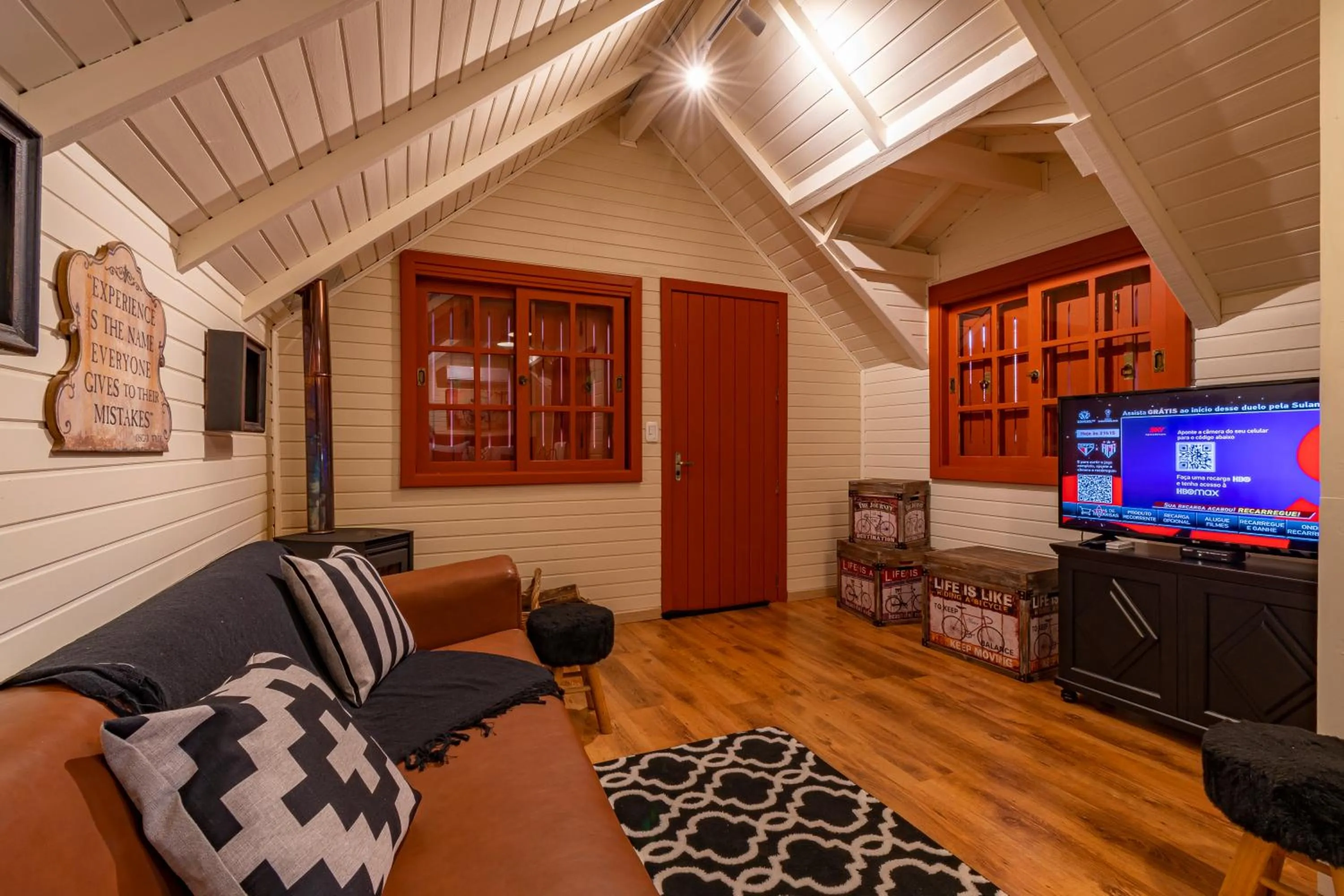 Living room in Pousada Vila 505