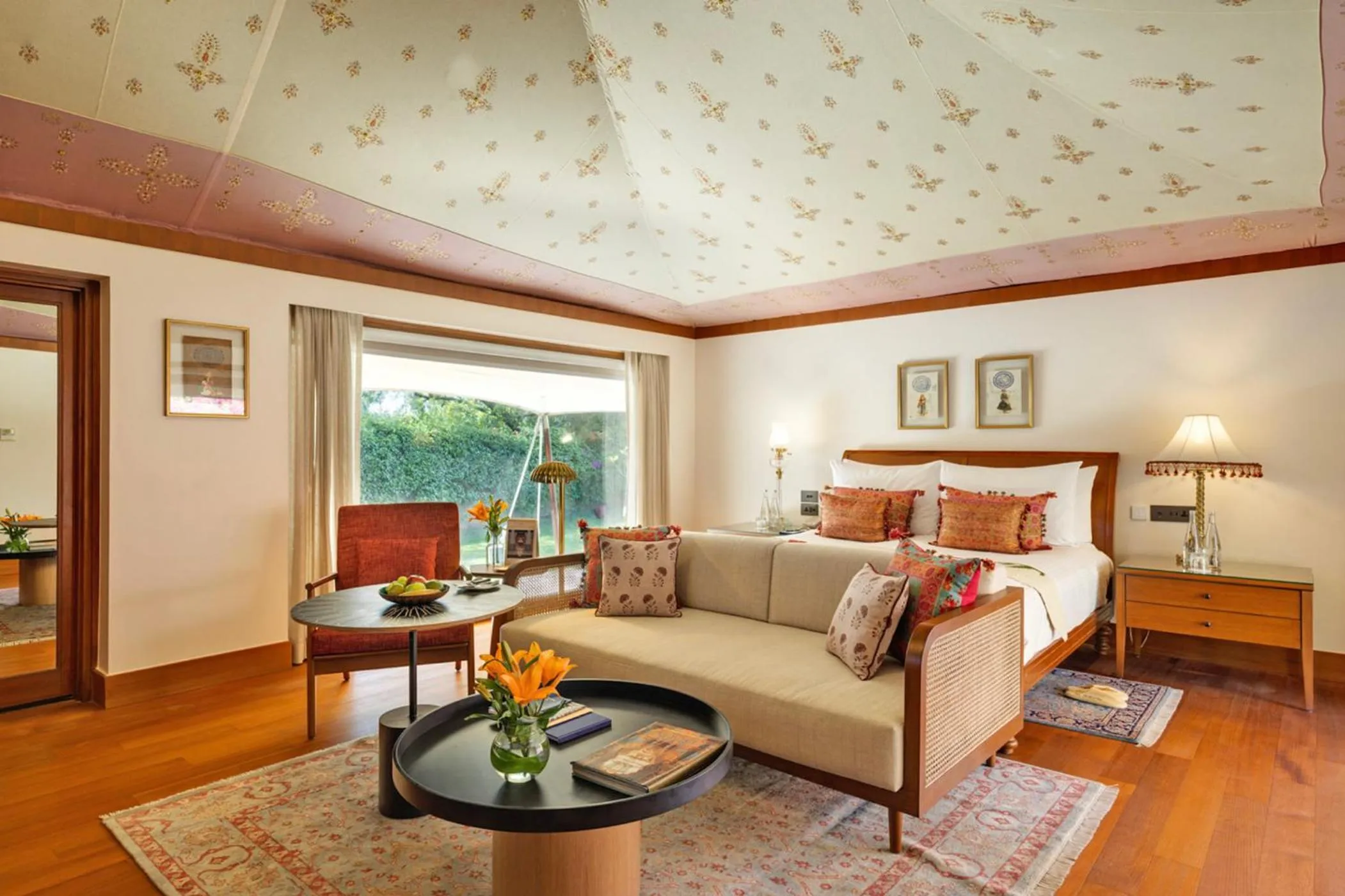 Bedroom in The Oberoi Rajvilas Jaipur