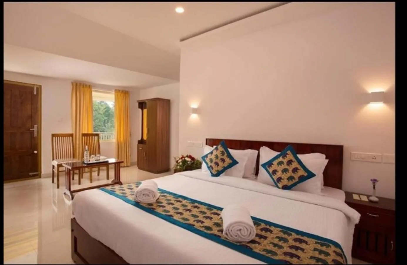 Photo of the whole room, Bed in Green Cove Munnar