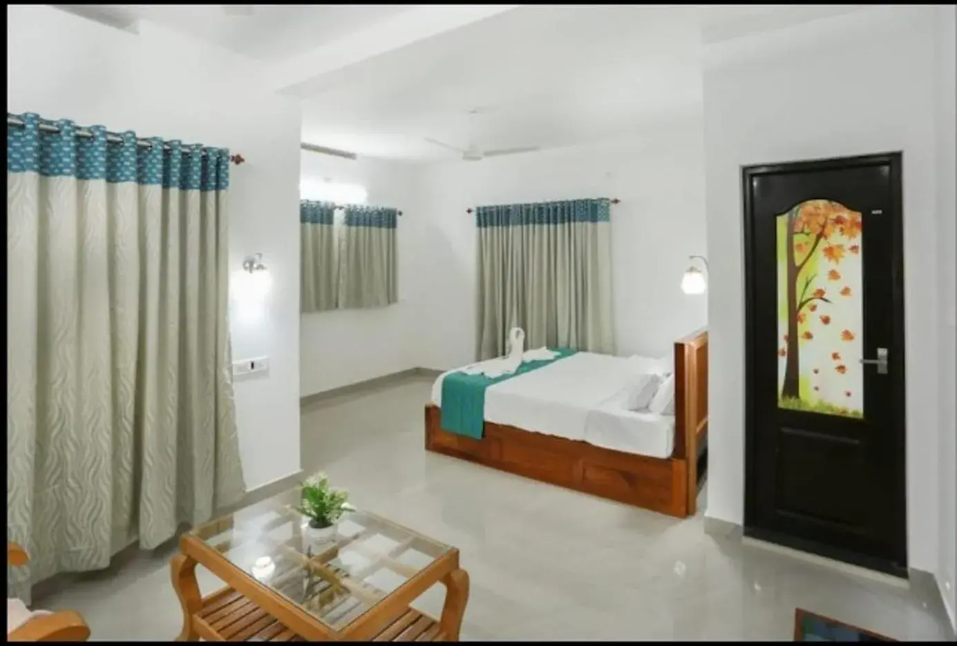 Living room, Bed in Green Cove Munnar Living room, Bed in Green Cove Munnar